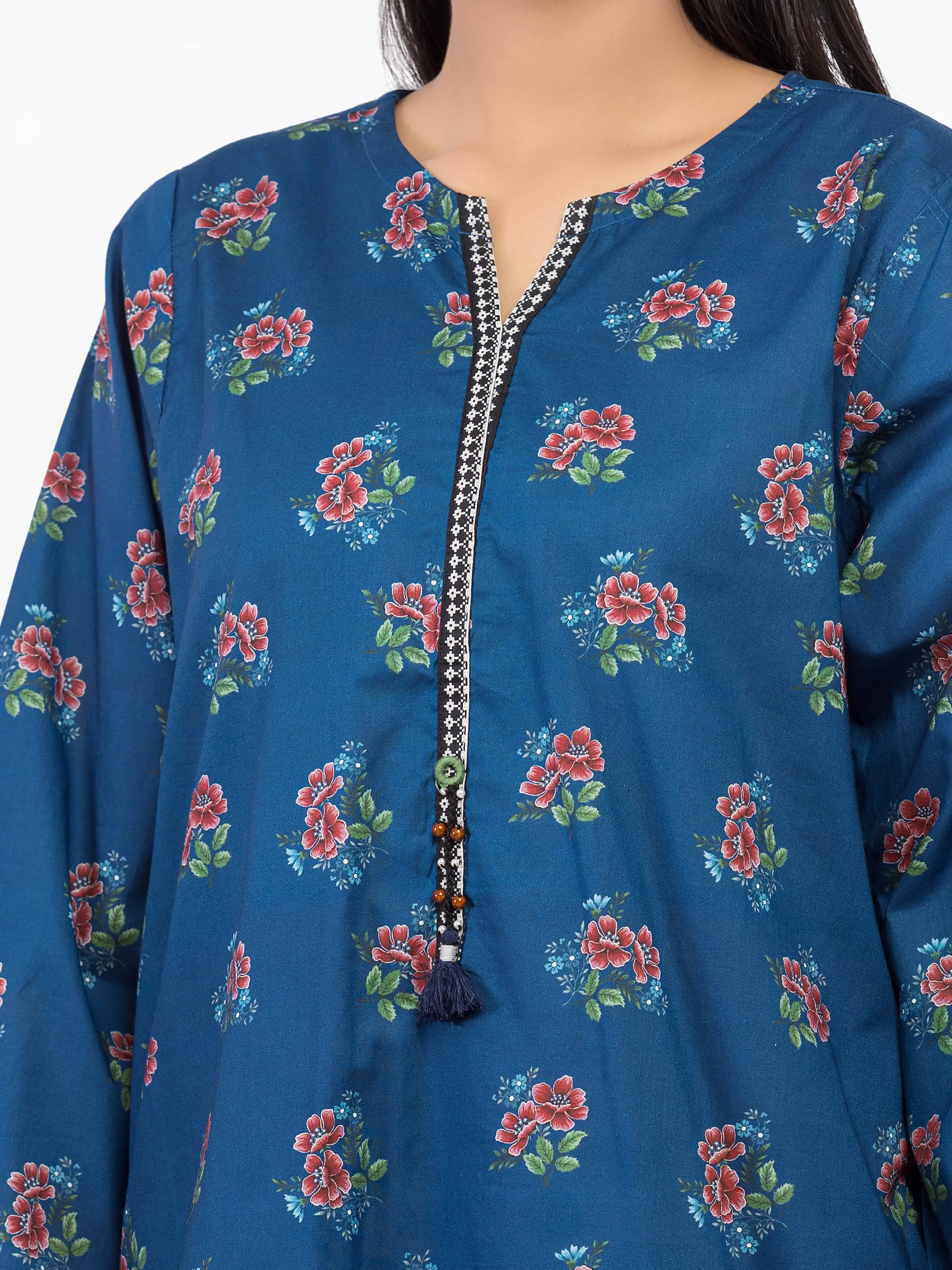 Printed Cambric Suit - EWTKP5-81706-3P - Image 3