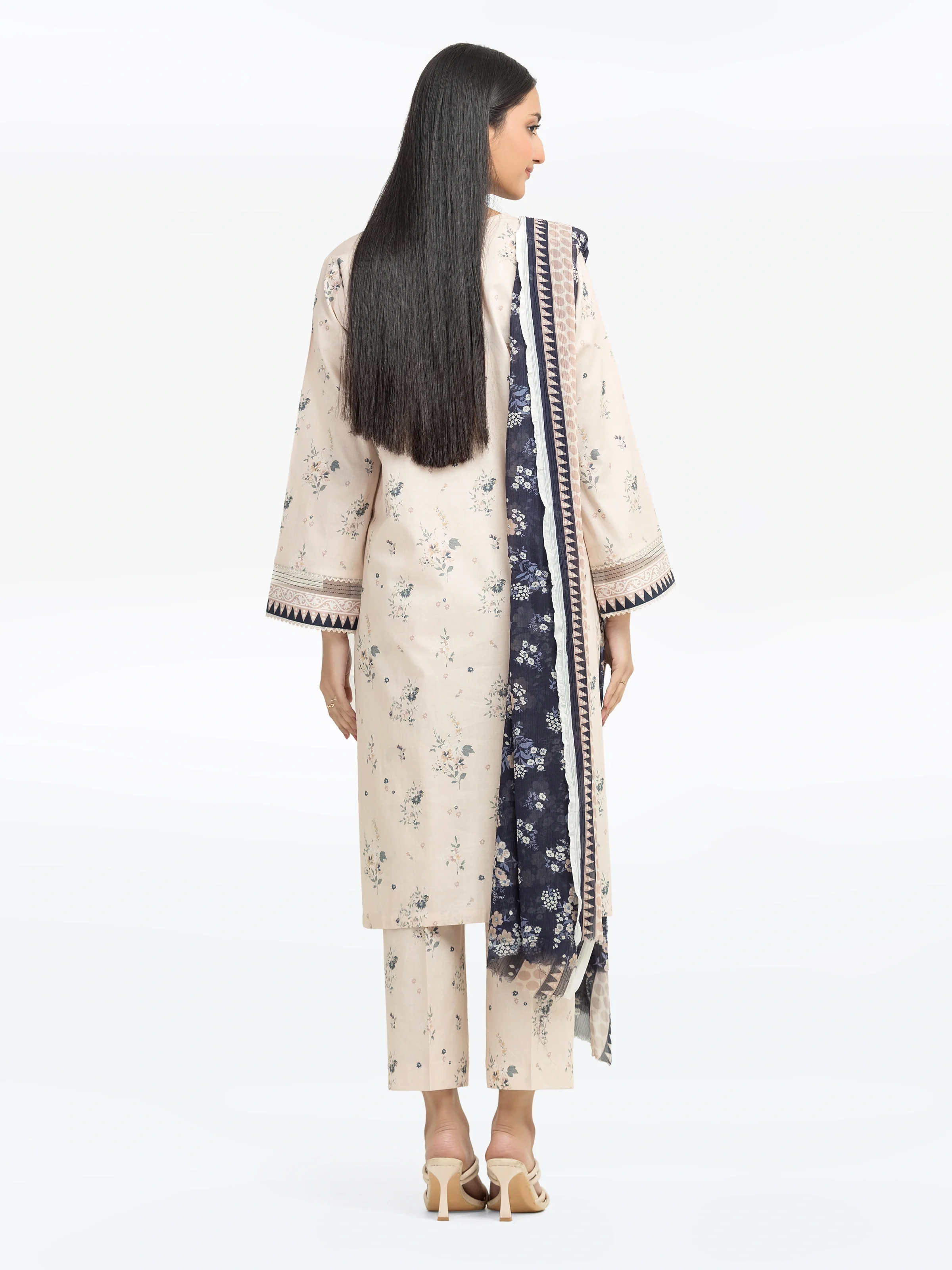 Printed Cambric Suit - EWTKP5-81708-3P - Image 6