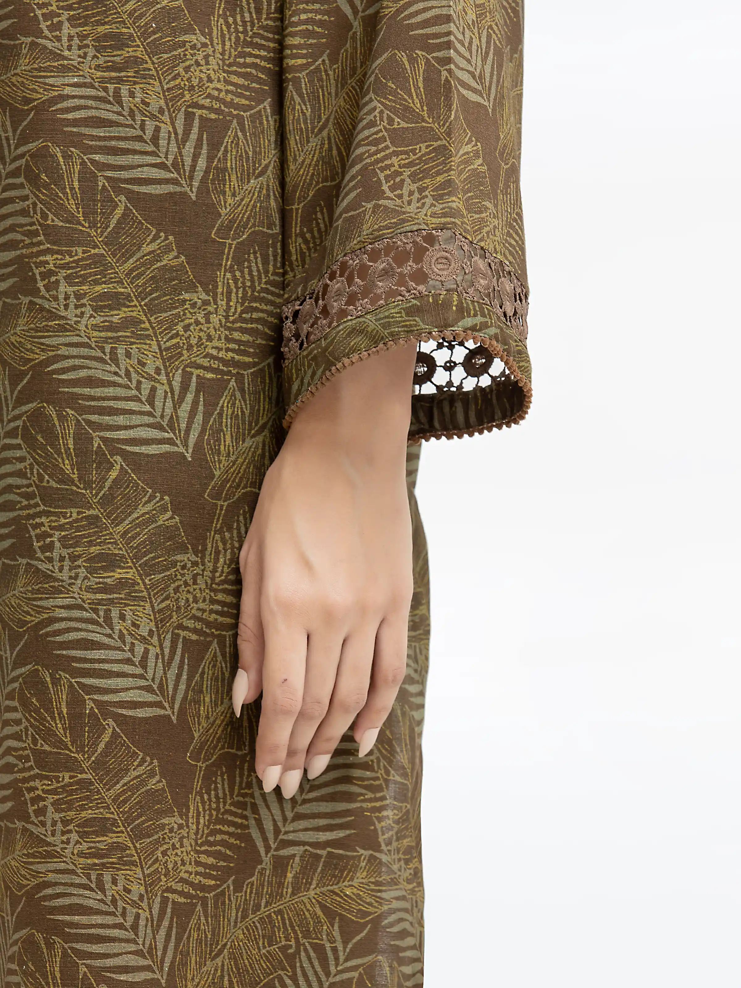 Printed Khaddar Suit - EWTKP24-81322-3P - Image 4