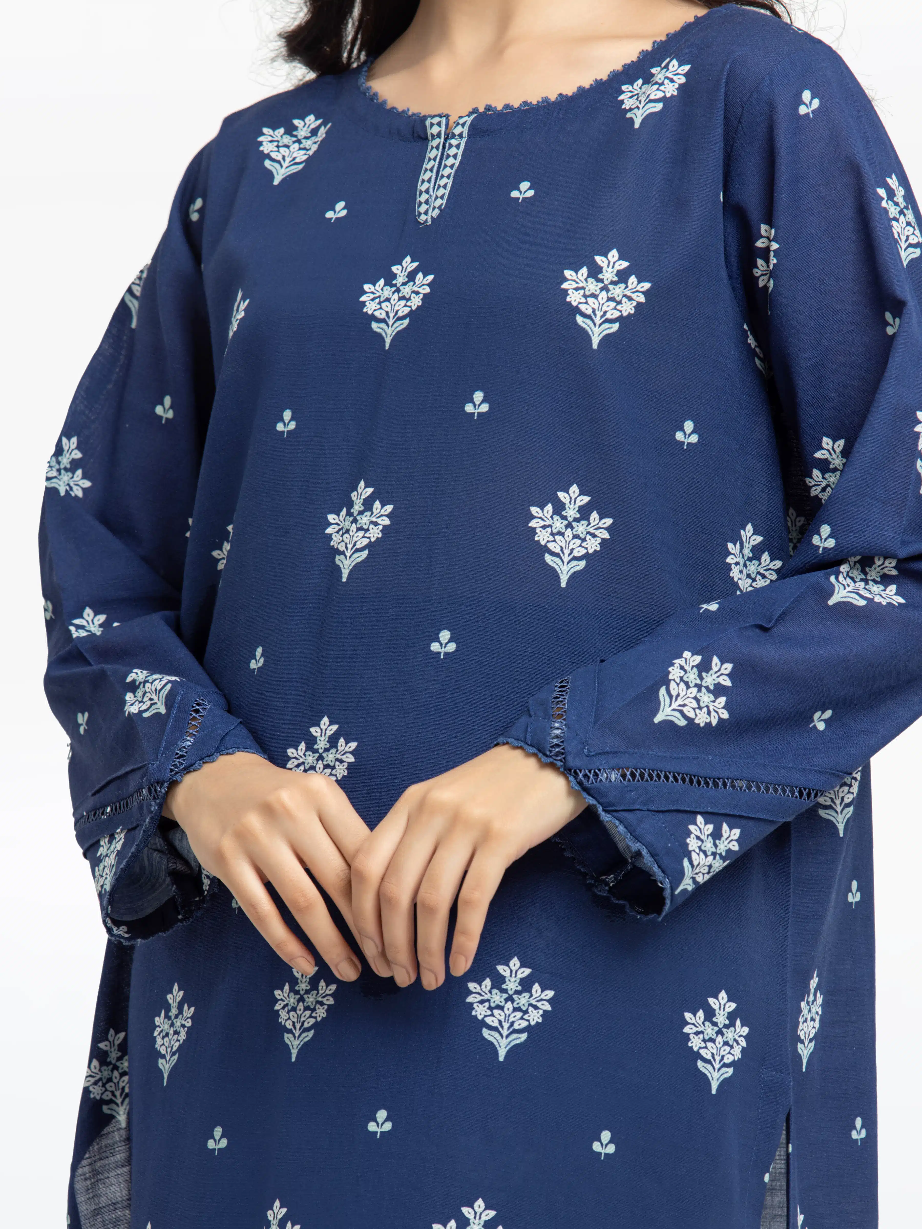Printed Khaddar Suit - EWTKP24-81364-3P - Image 3