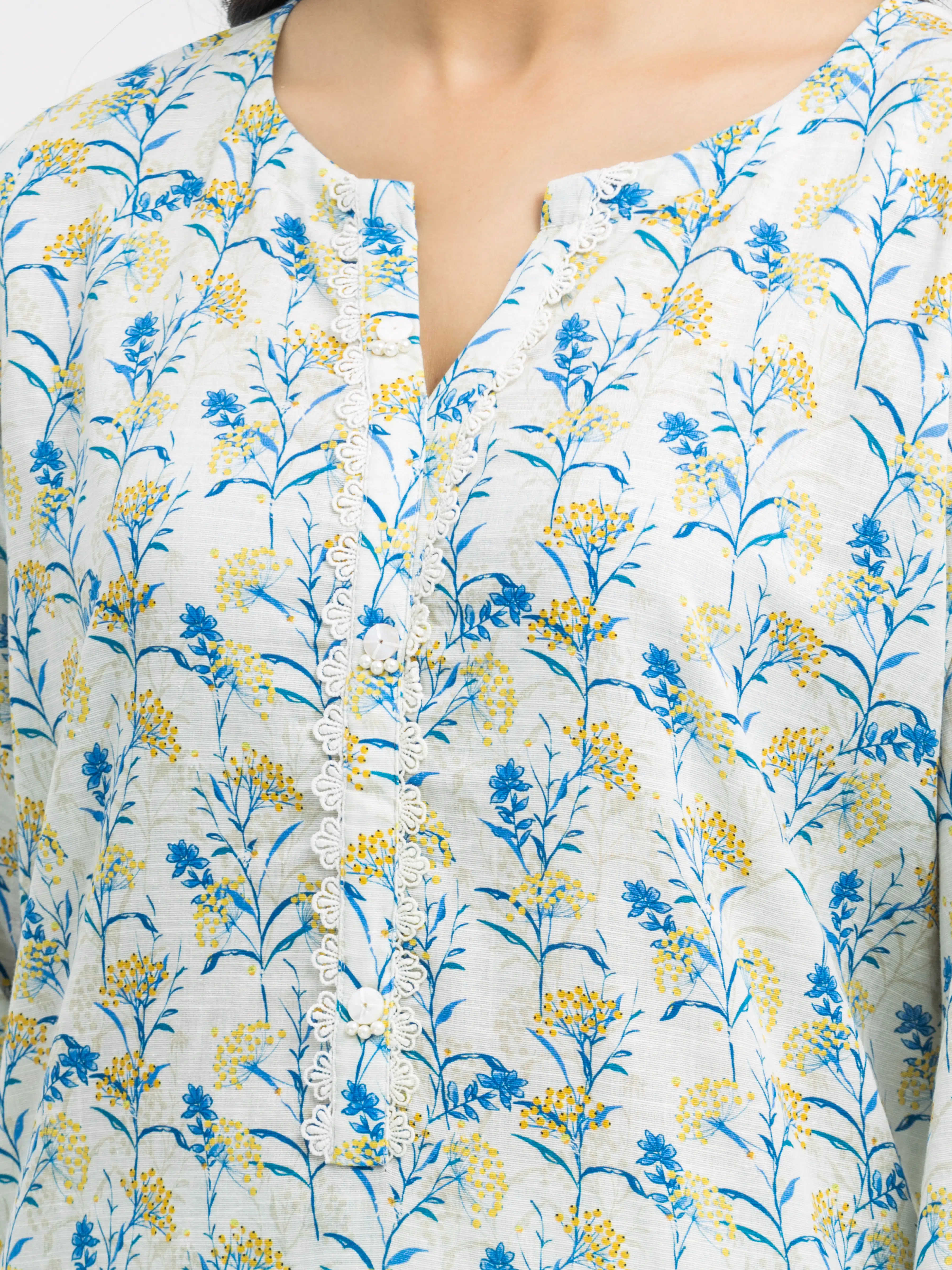 Printed Khaddar Suit - EWTKP24-81529-3P - Image 3