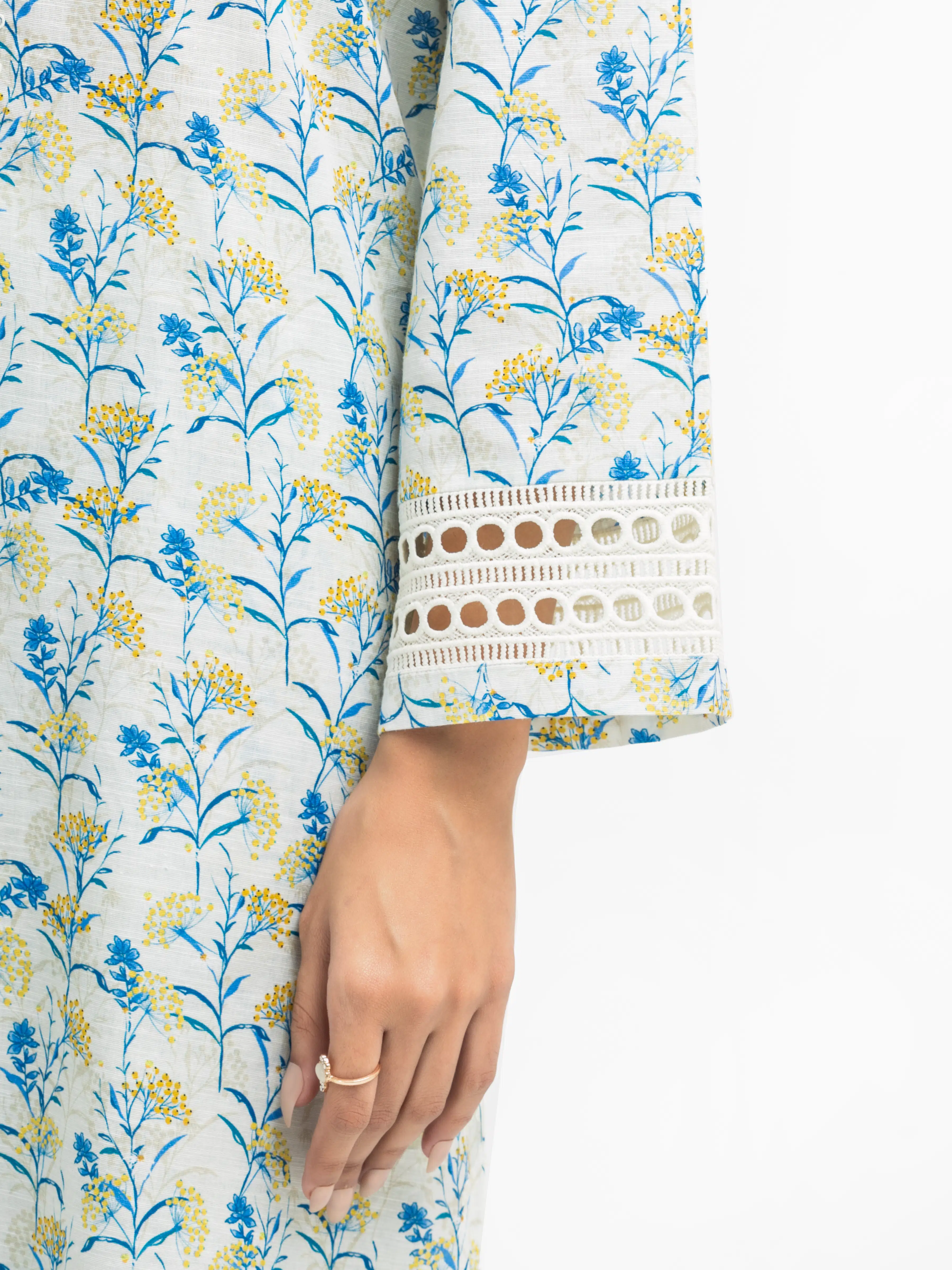 Printed Khaddar Suit - EWTKP24-81529-3P - Image 4