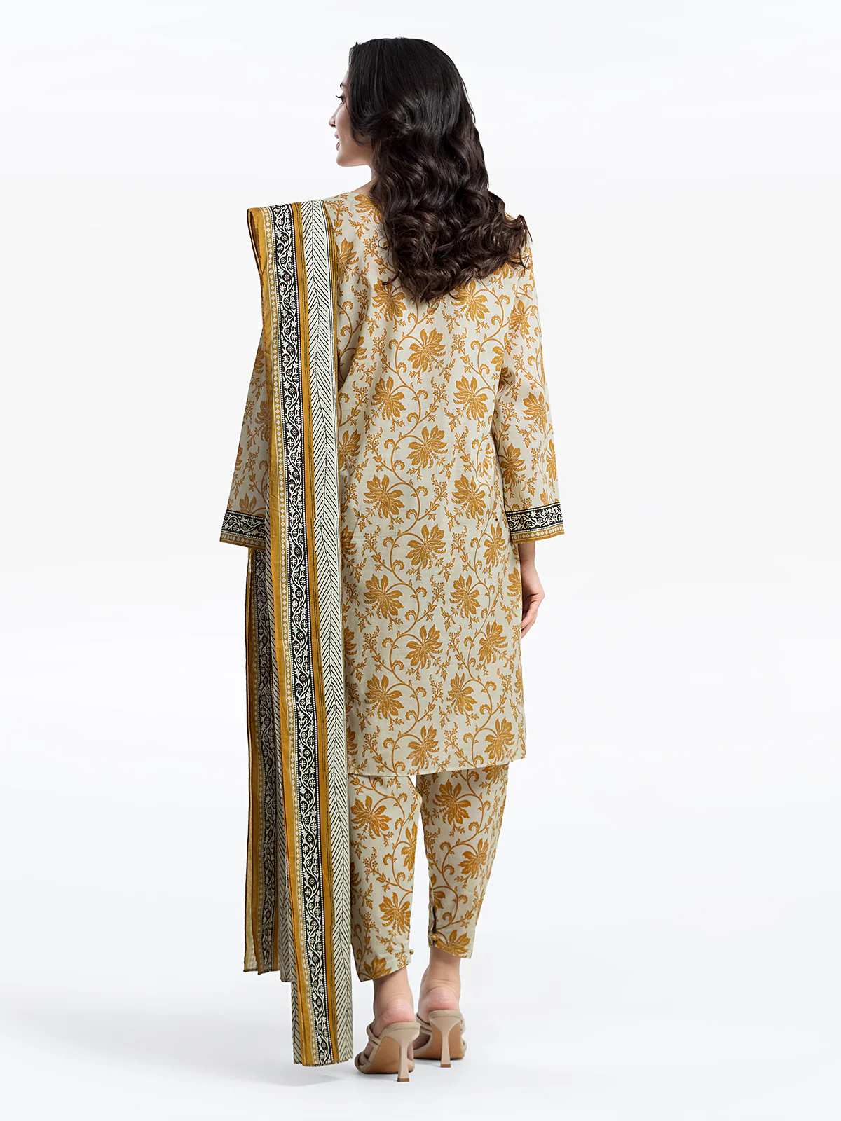 Printed Lawn Suit - EWTKP24-81300-3P - Image 4