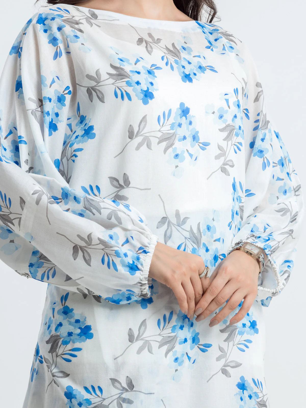 Printed Lawn Suit - EWTKP24-81301-3P - Image 3