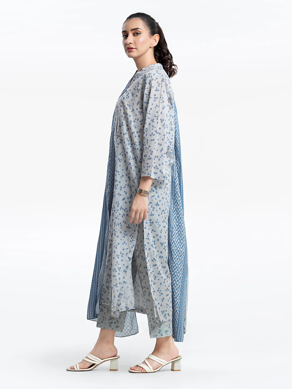 Printed Lawn Suit - EWTKP24-81302-3P - Image 4