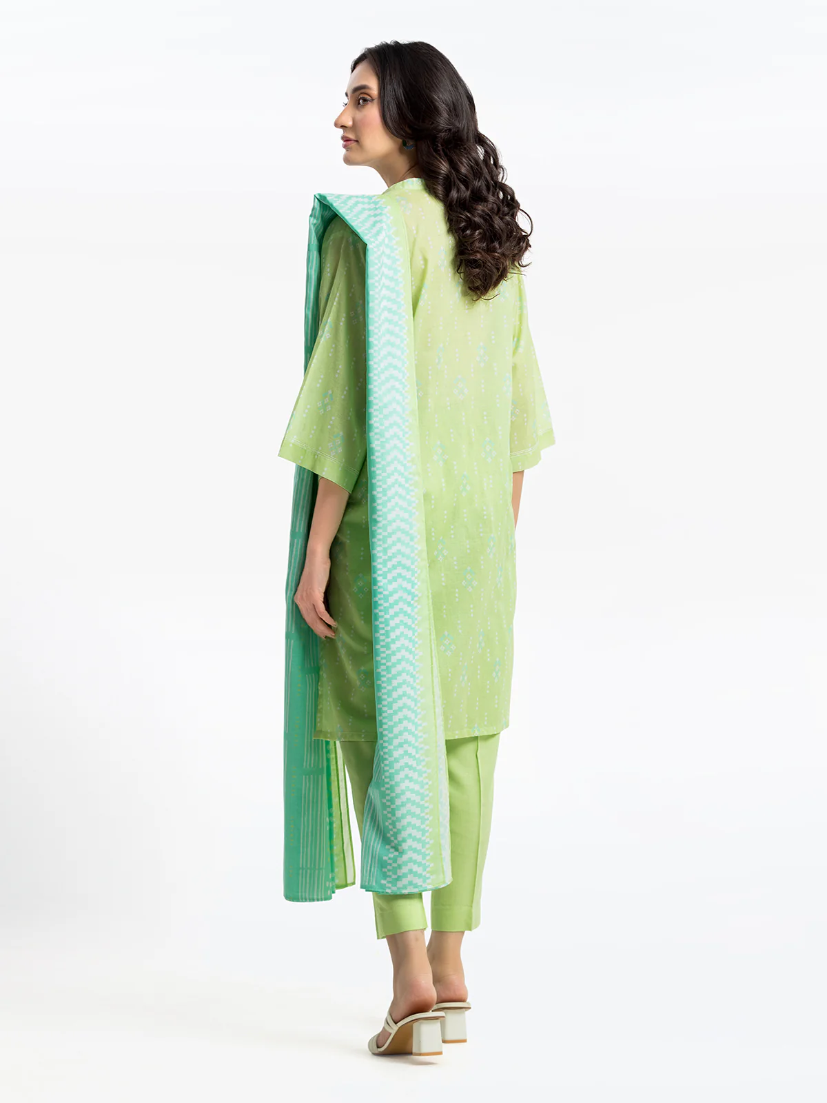 Printed Lawn Suit - EWTKP24-81308-3P - Image 5
