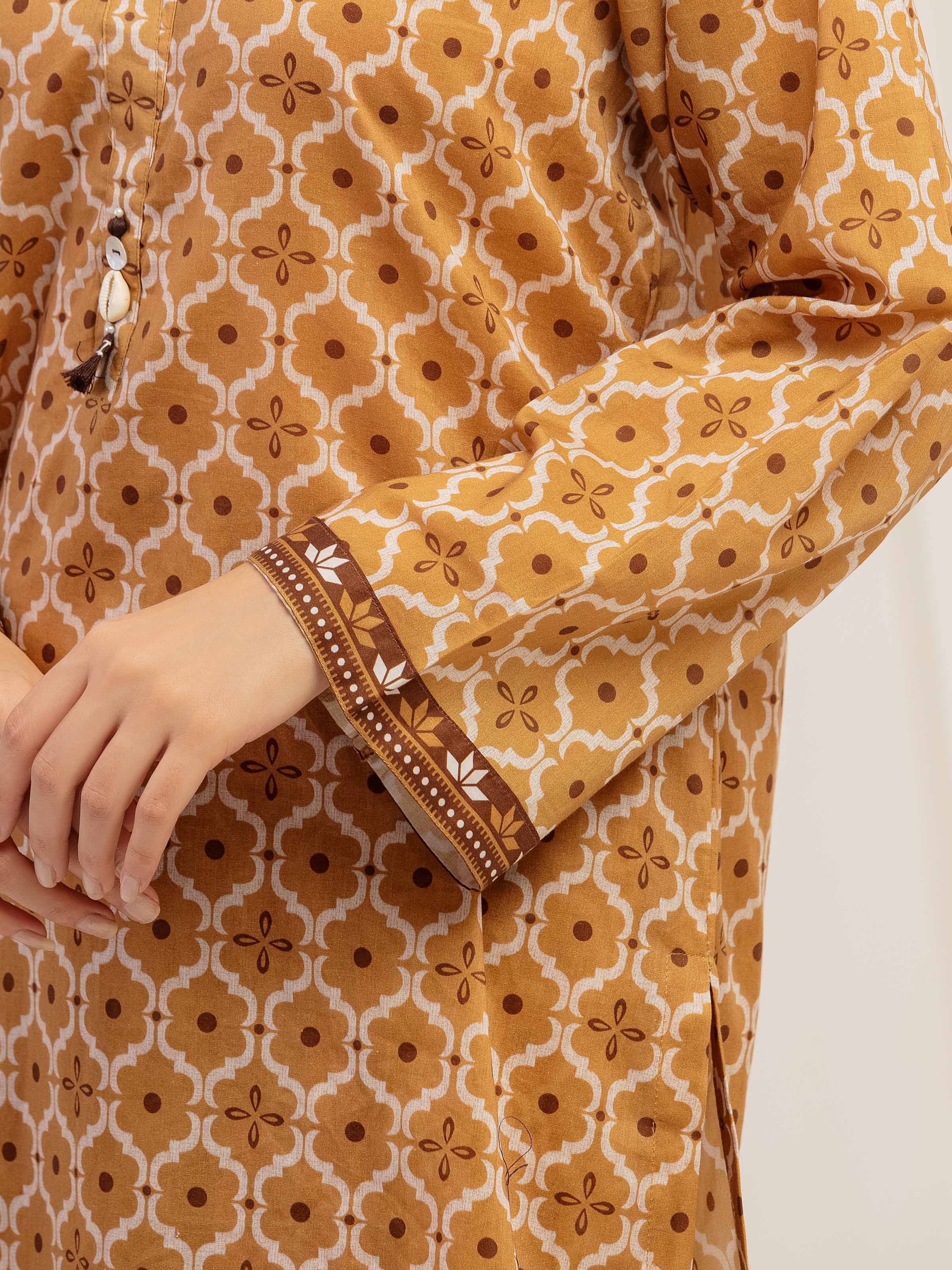 Printed Lawn Suit - EWTKP5-81993-3P - Image 4