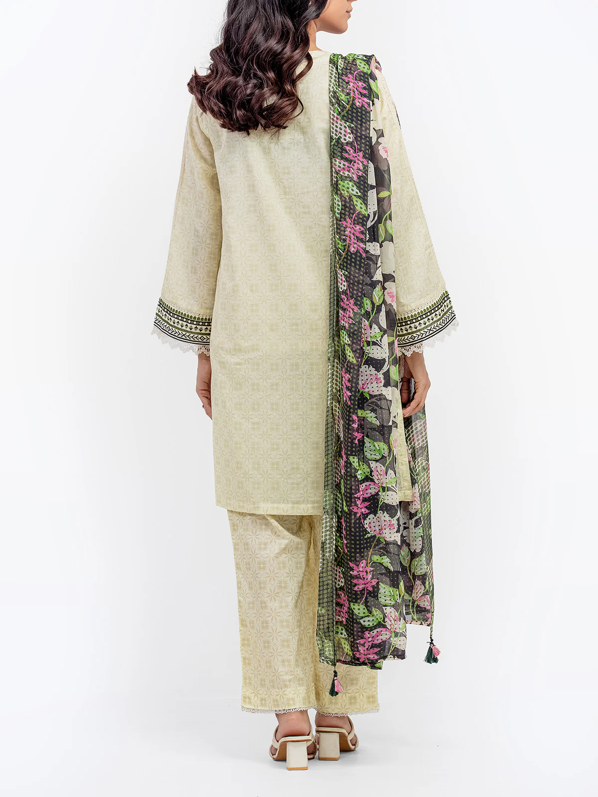 Printed Lawn Suit - EWTKP5-81996-3P - Image 6