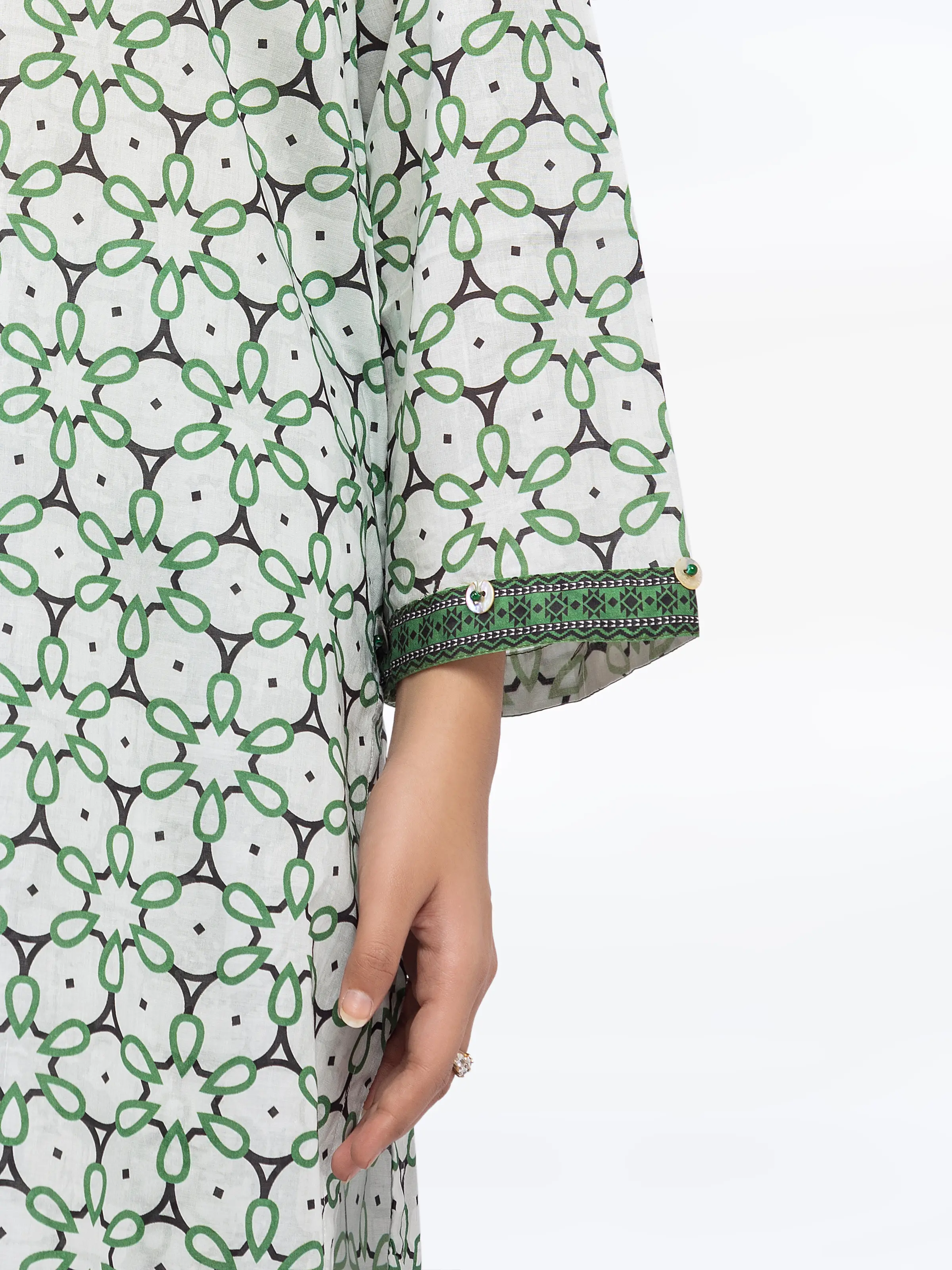 Printed Lawn Suit - EWTKP5-82000-3P - Image 4