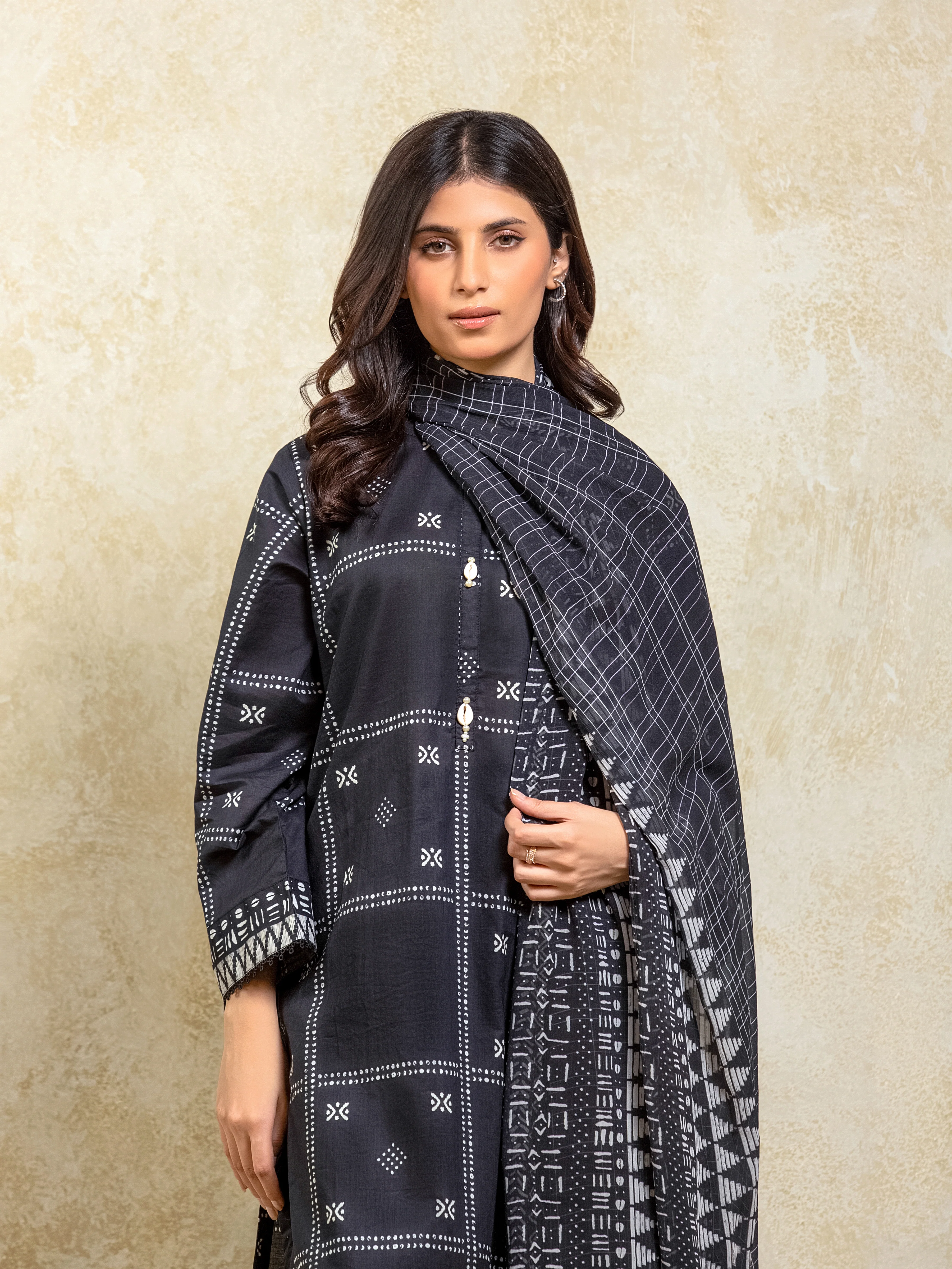 Printed Lawn Suit - EWTKP5-82020-3P - Image 2