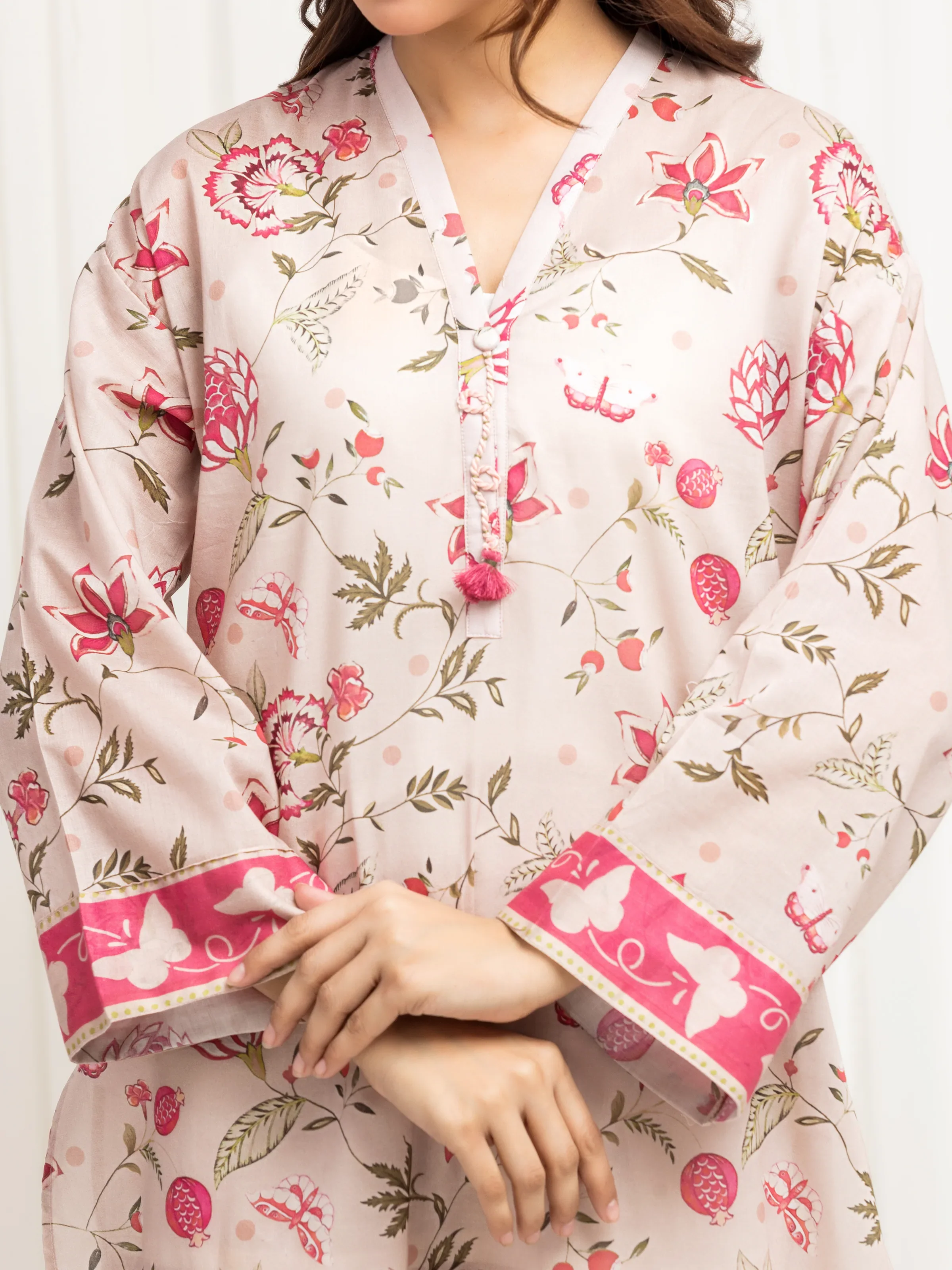 Printed Lawn Suit - EWTKP6-86055-3P - Image 4