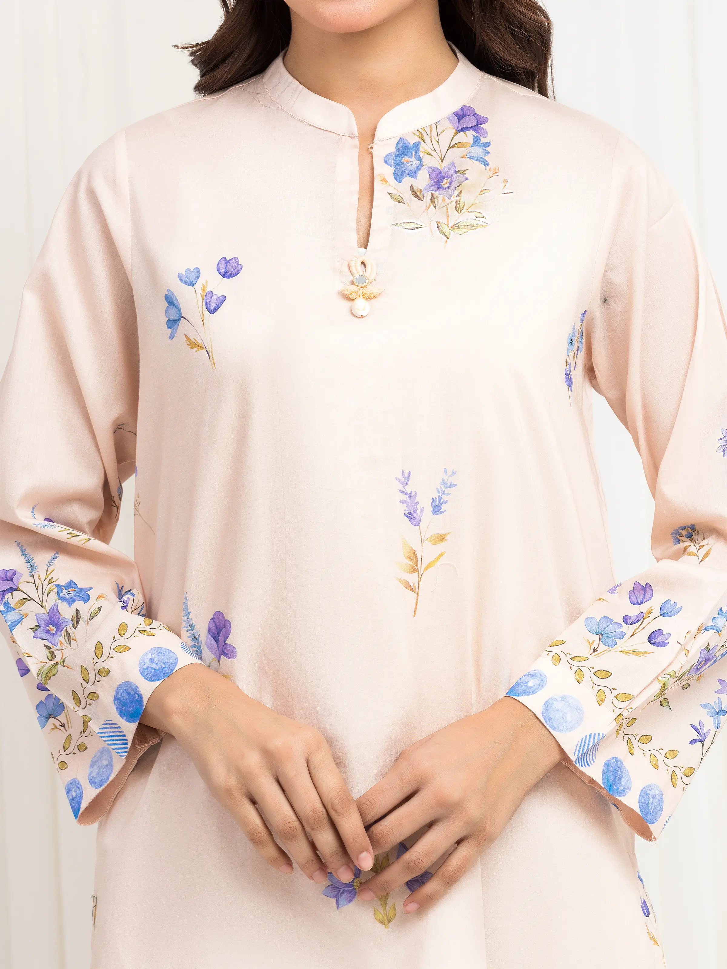 Printed Lawn Suit - EWTKP6-86057-3P - Image 3