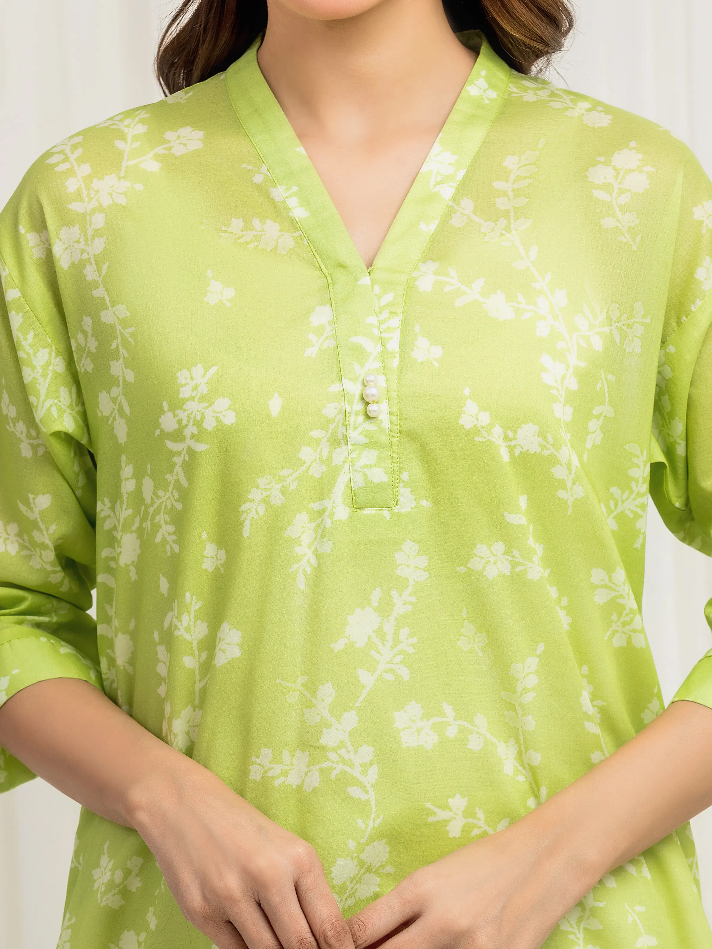Printed Lawn Suit - EWTKP6-86058-3P - Image 3