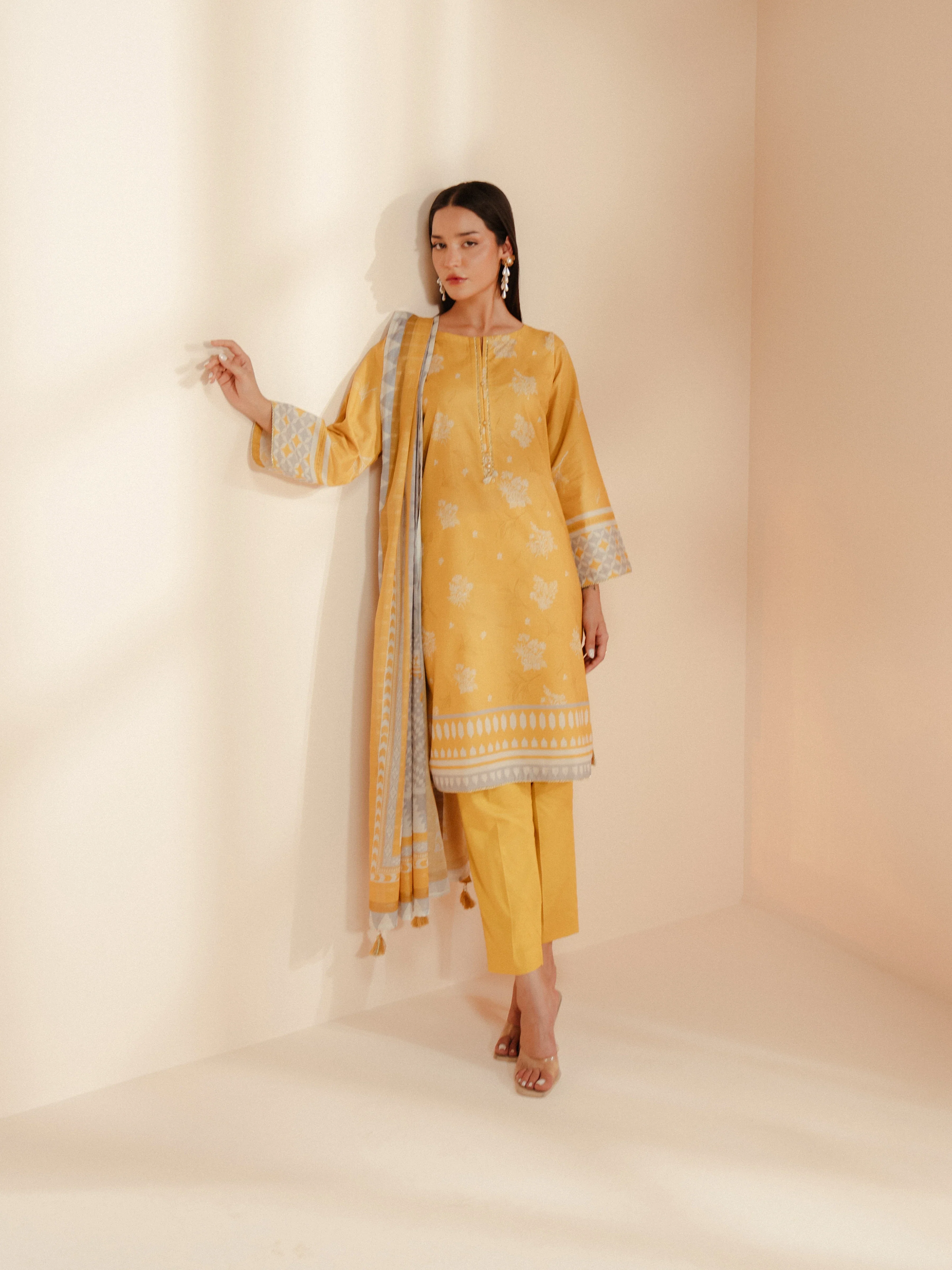 Printed Mesuri Suit - EWTKP5-81724-3P - Image 2