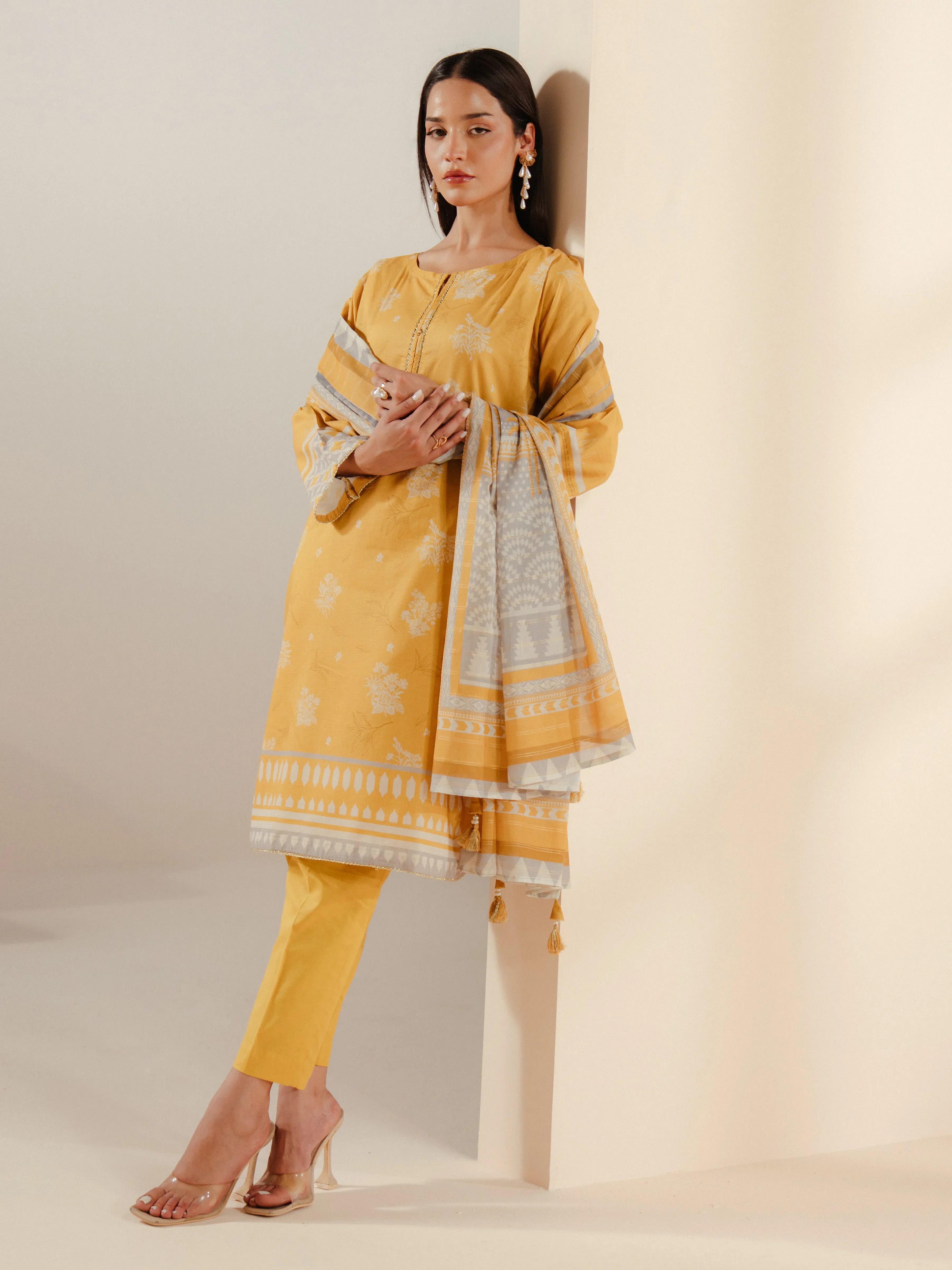 Printed Mesuri Suit - EWTKP5-81724-3P - Image 4