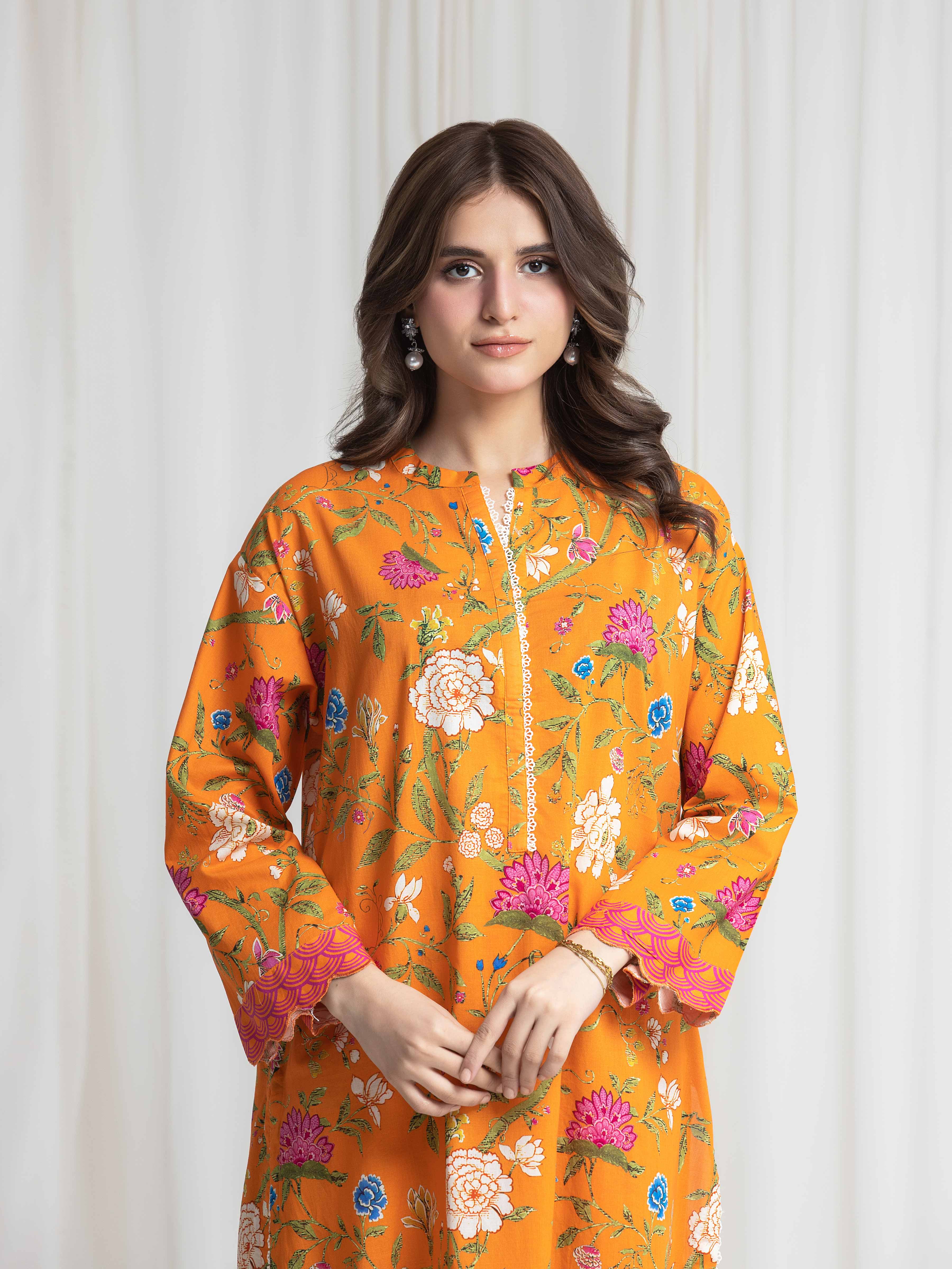 Printed Lawn Co-Ord Set - EWTKP6-82504ST - Image 2