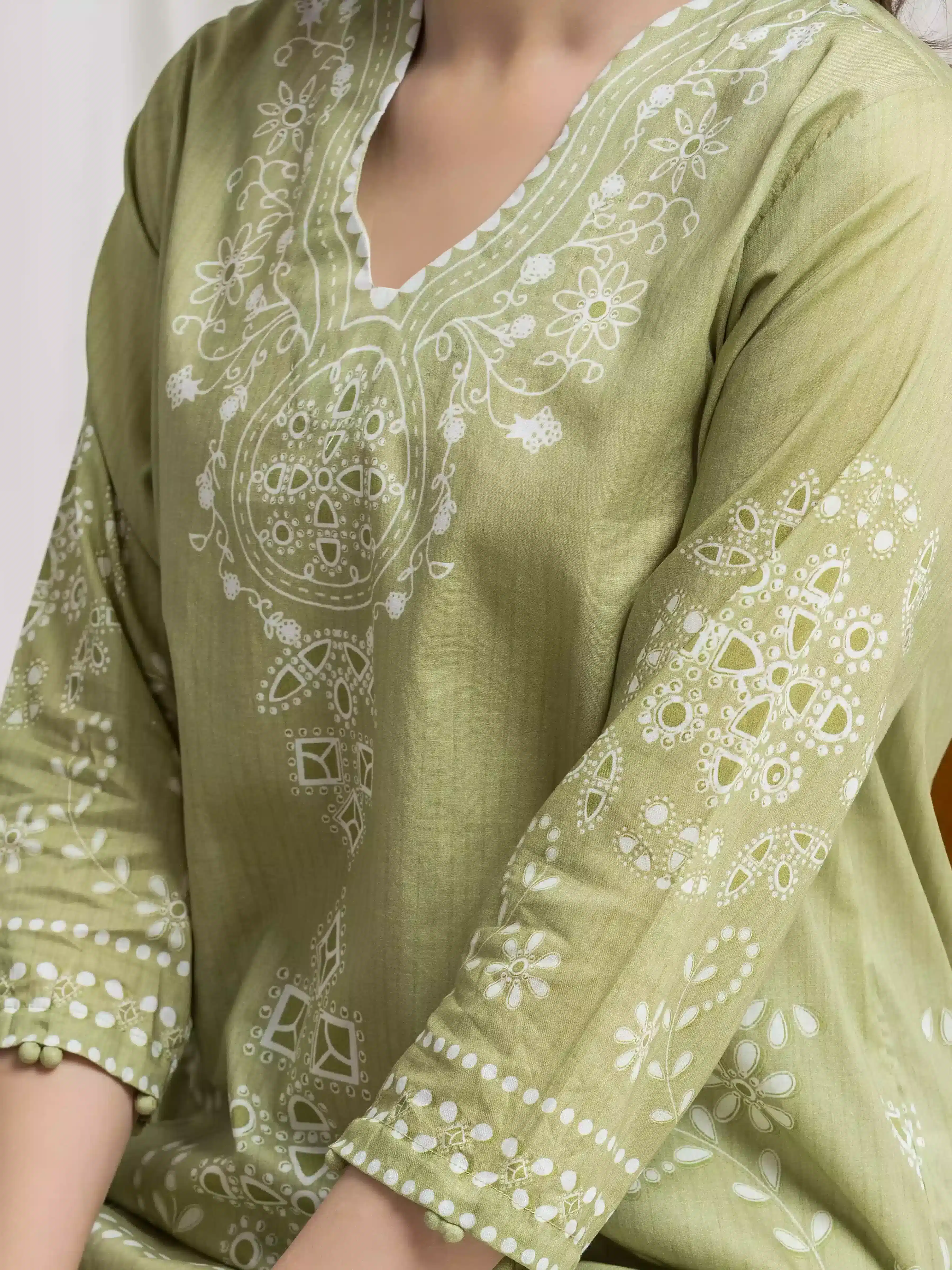 Printed Lawn Co-Ord Set - EWTKP6-86024ST - Image 3
