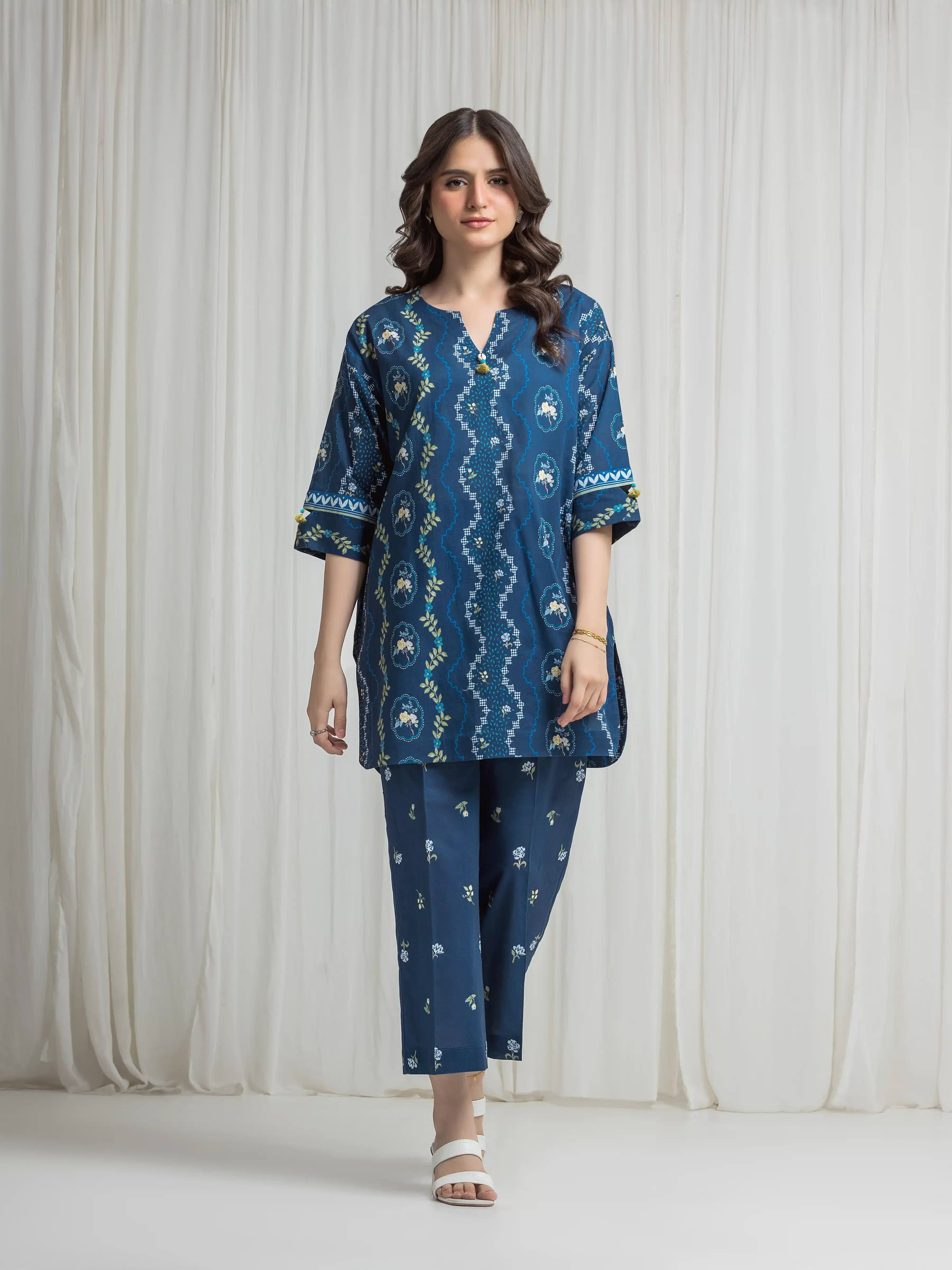 Printed Lawn Co-Ord Set - EWTKP6-86031ST