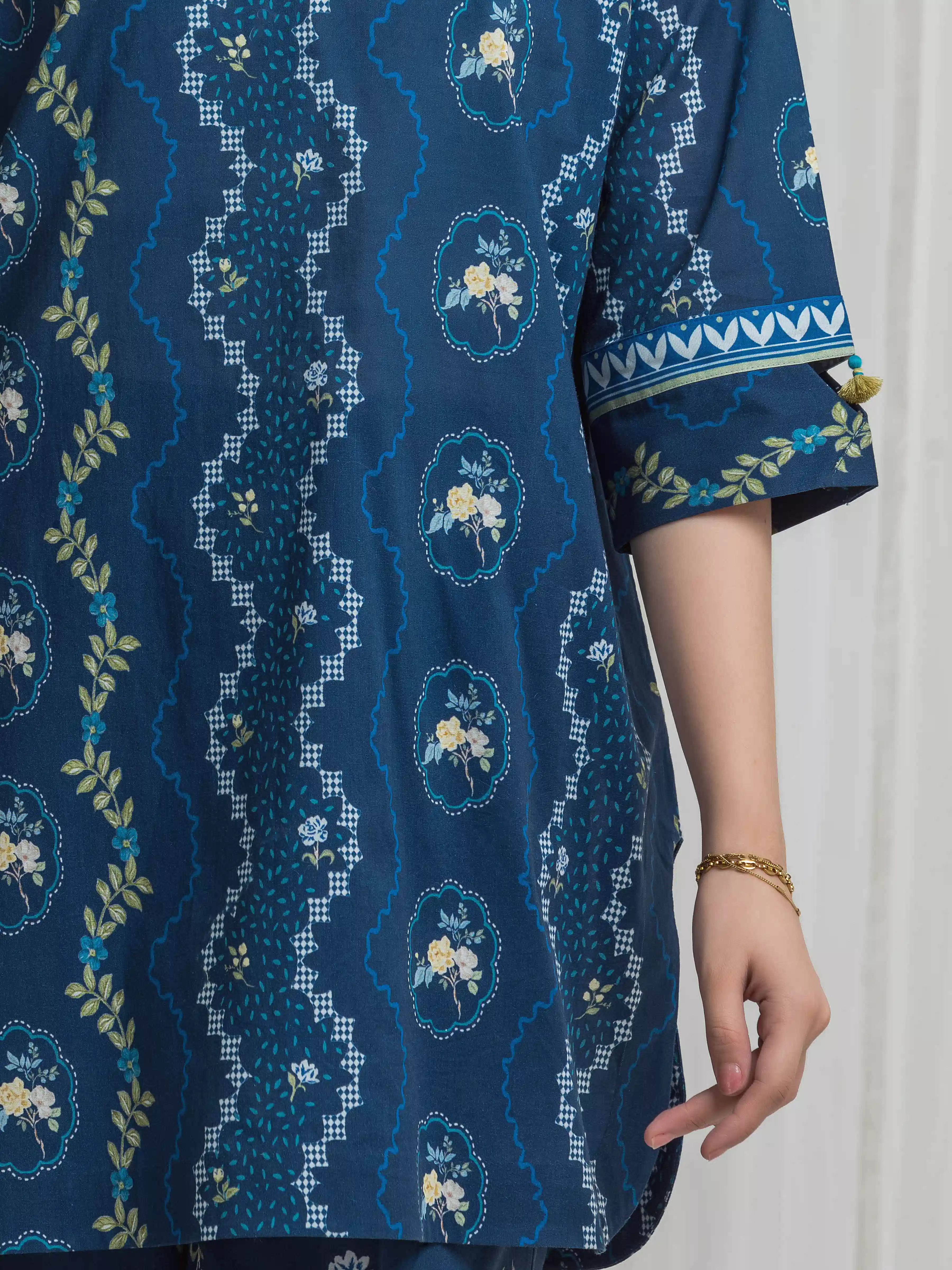 Printed Lawn Co-Ord Set - EWTKP6-86031ST - Image 4