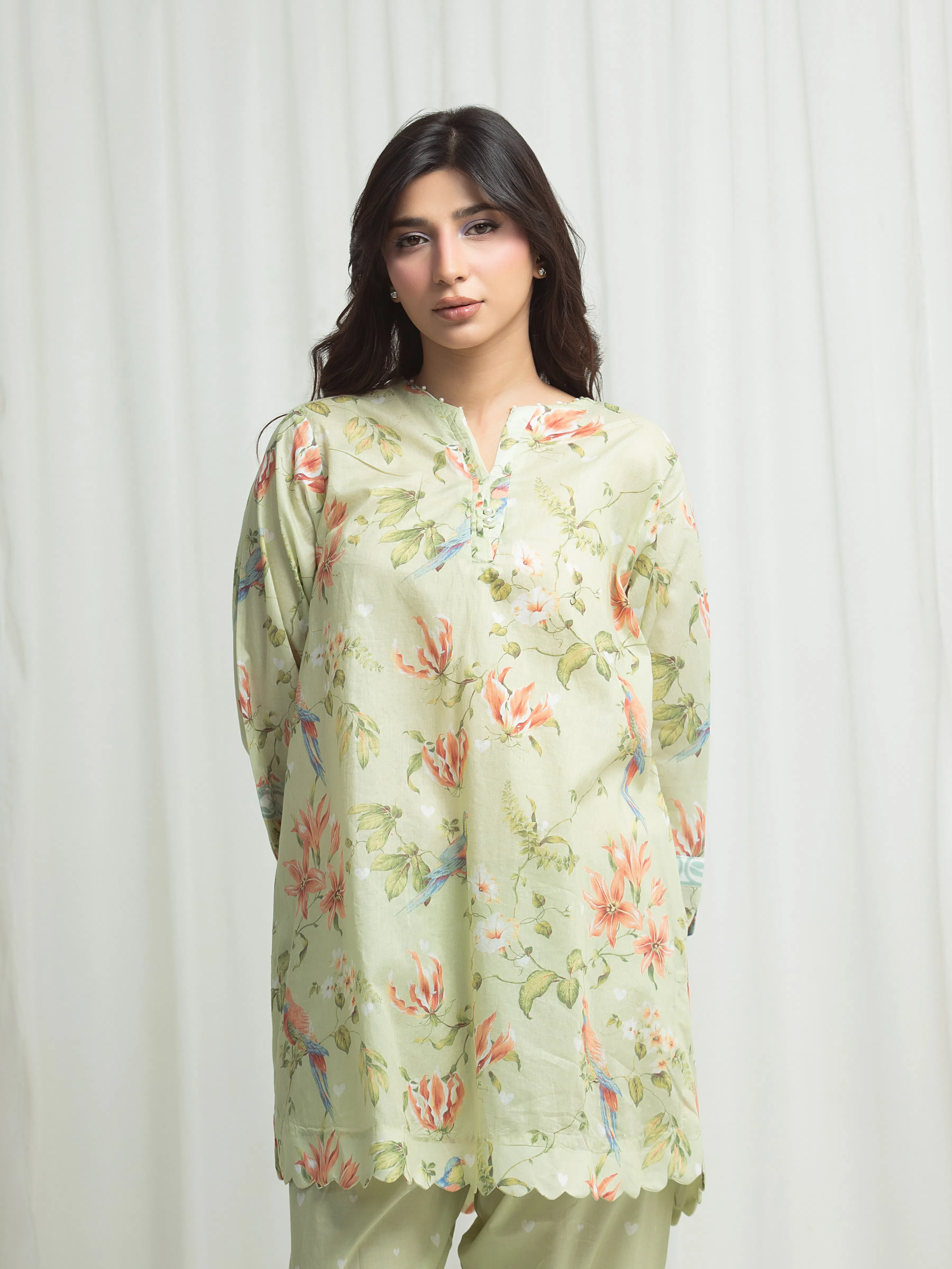 Printed Lawn Shirt Trouser - EWTKP6-86032ST - Image 4