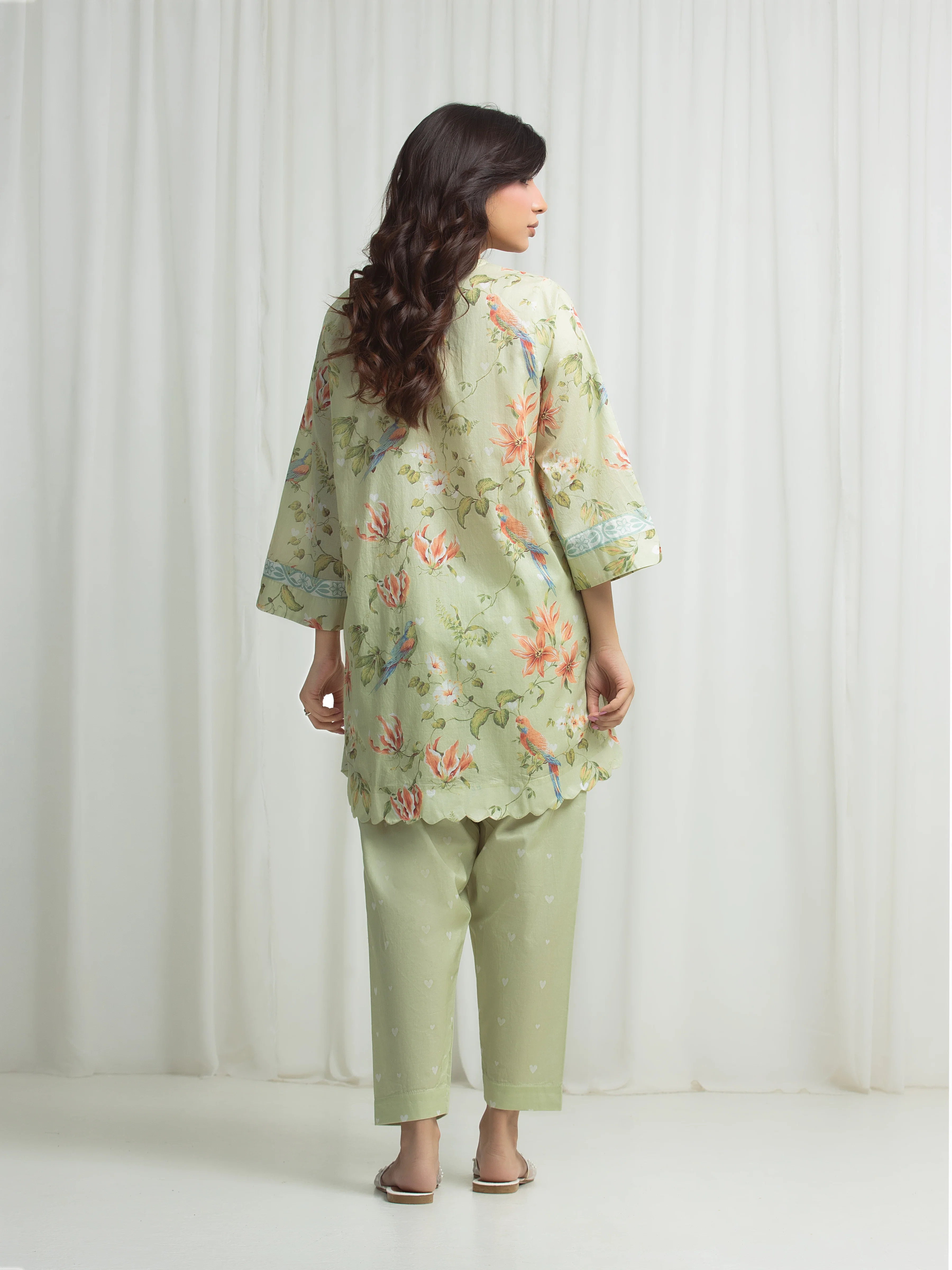 Printed Lawn Shirt Trouser - EWTKP6-86032ST - Image 6
