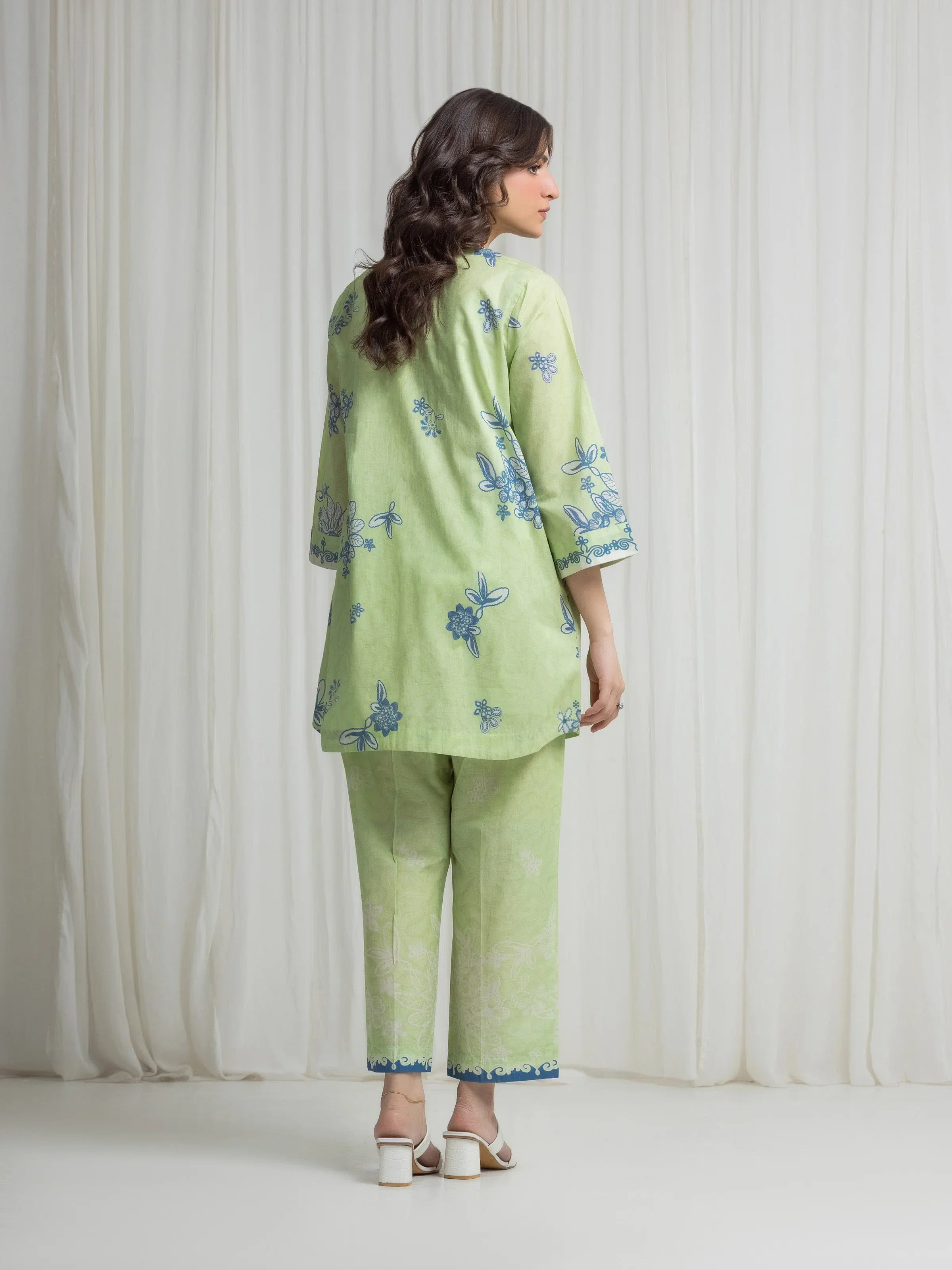 Printed Lawn Co-Ord Set - EWTKP6-86033ST - Image 6