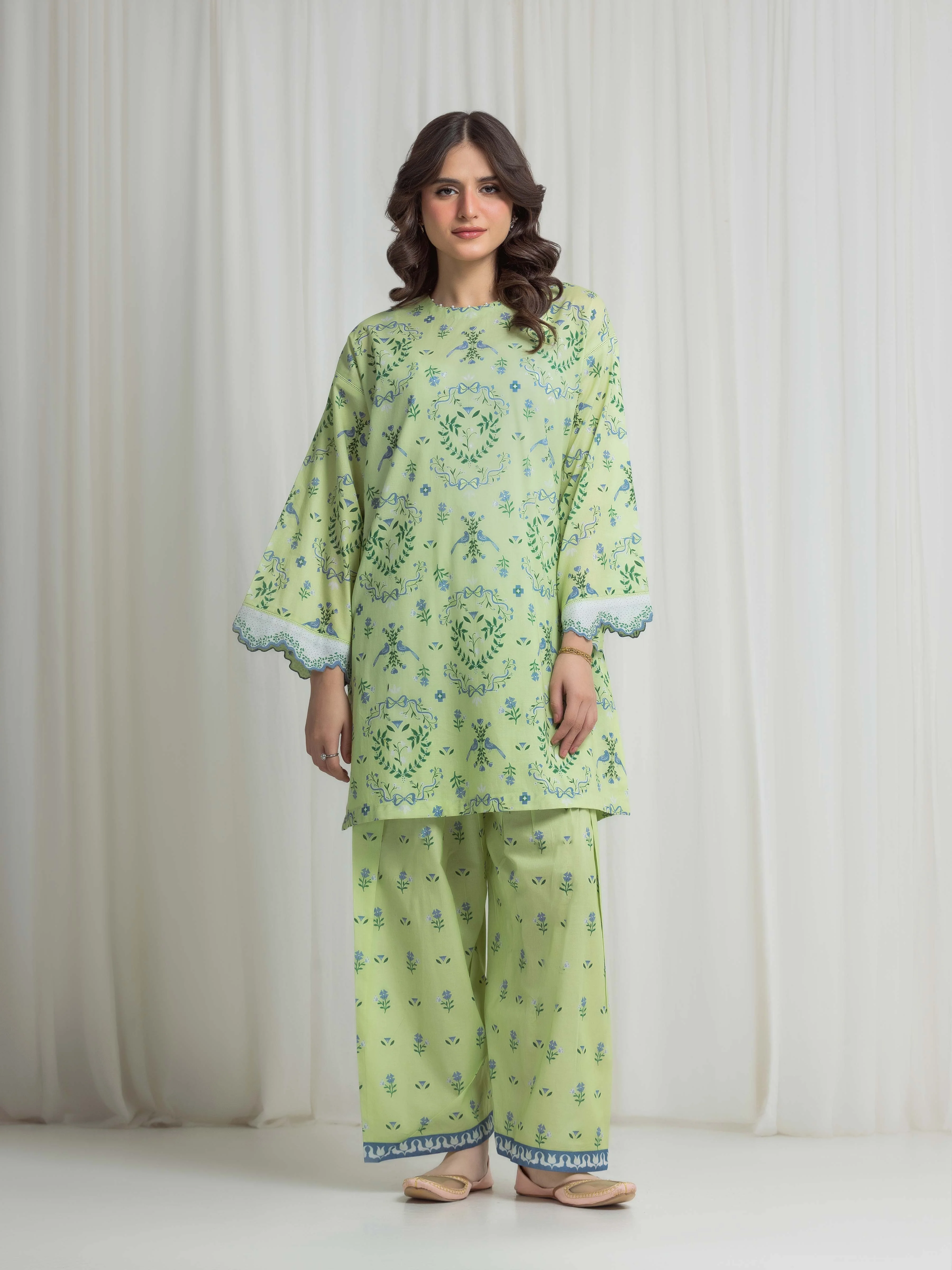 Printed Lawn Co-Ord Set - EWTKP6-86038ST