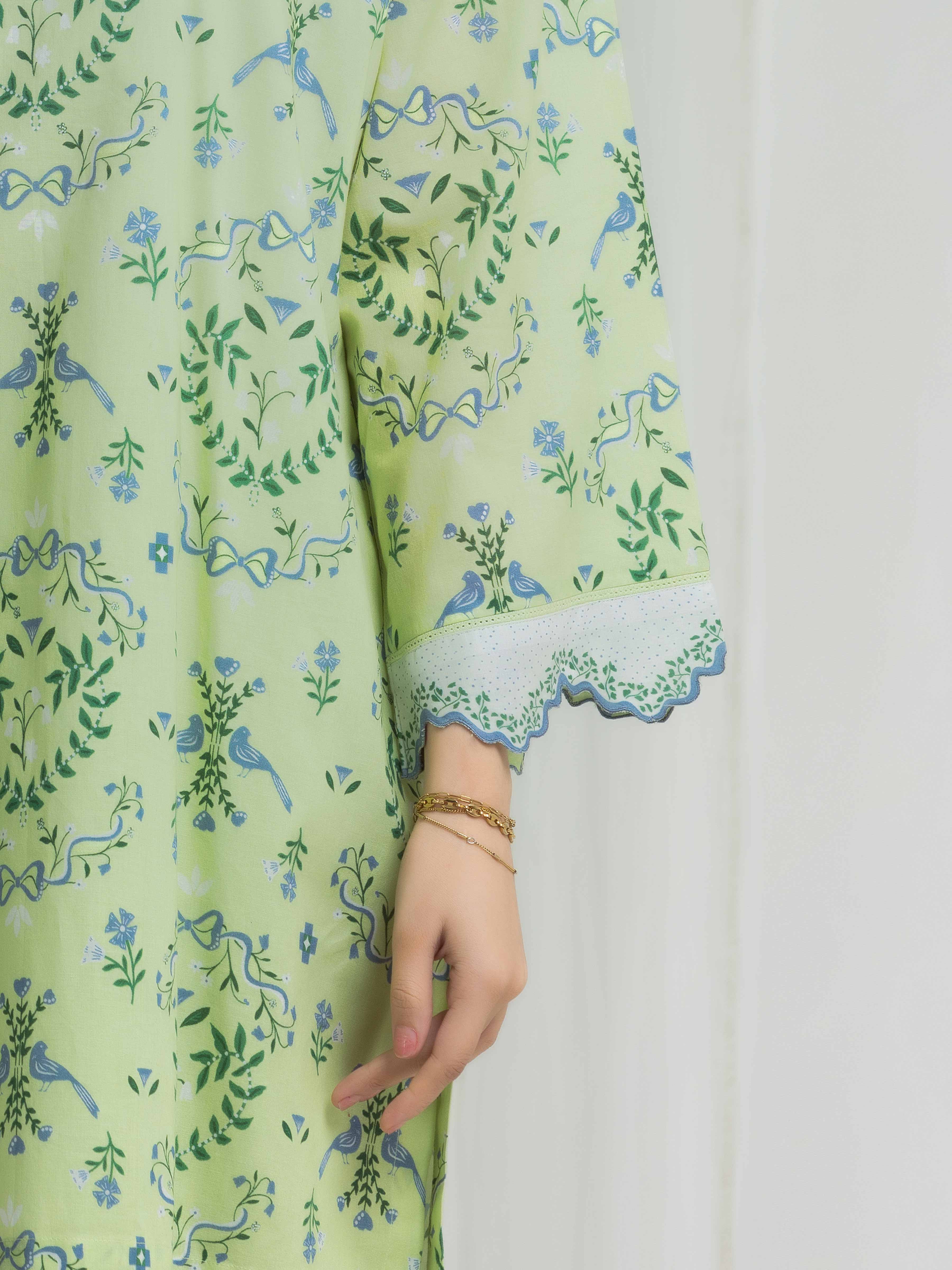 Printed Lawn Co-Ord Set - EWTKP6-86038ST - Image 3