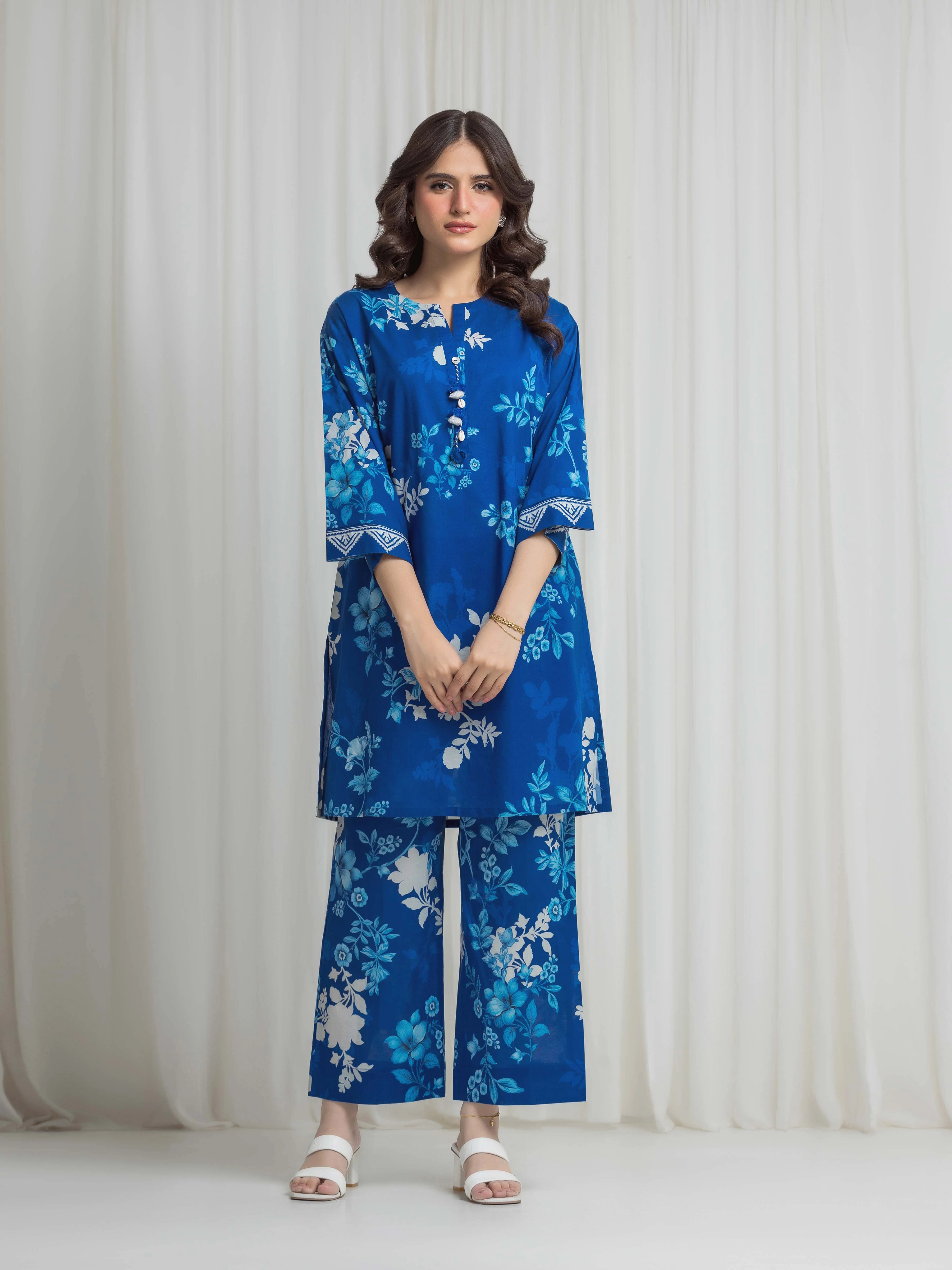 Printed Lawn Co-Ord Set - EWTKP6-86039ST