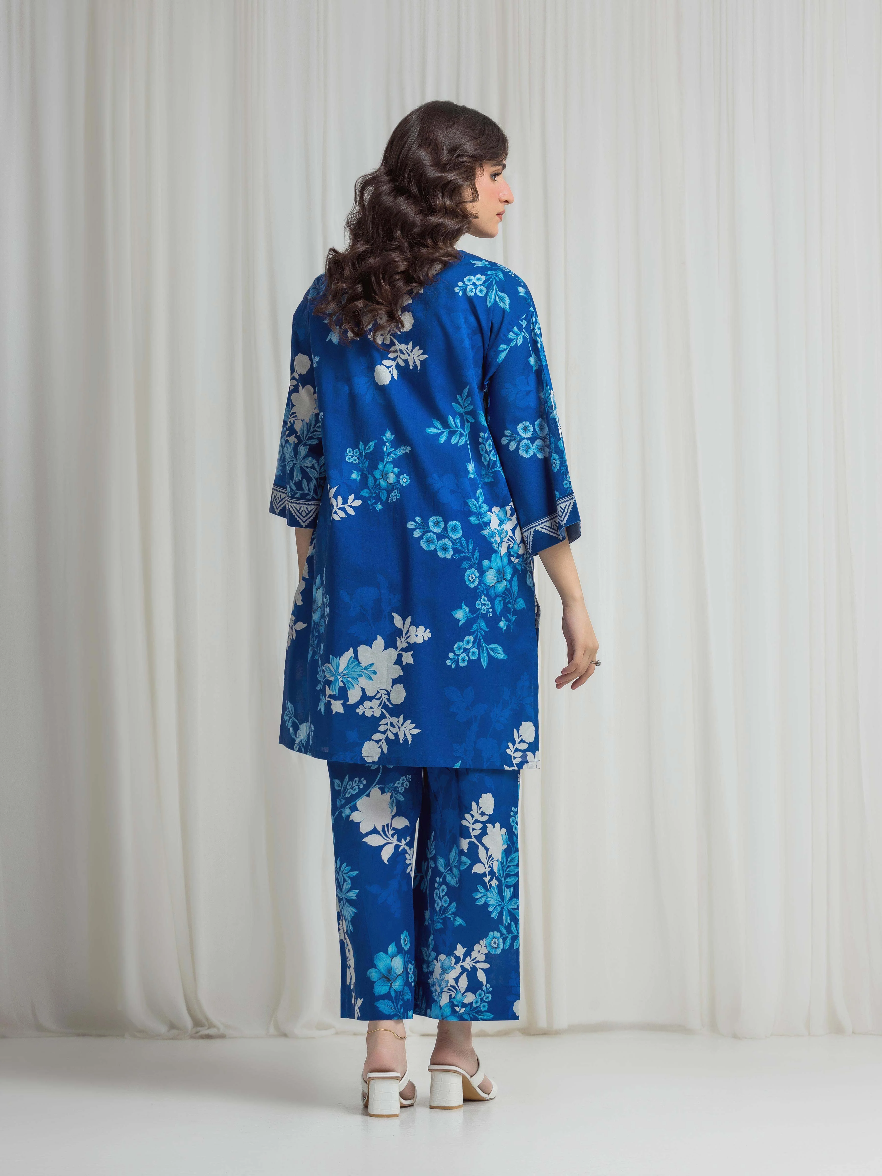 Printed Lawn Co-Ord Set - EWTKP6-86039ST - Image 6