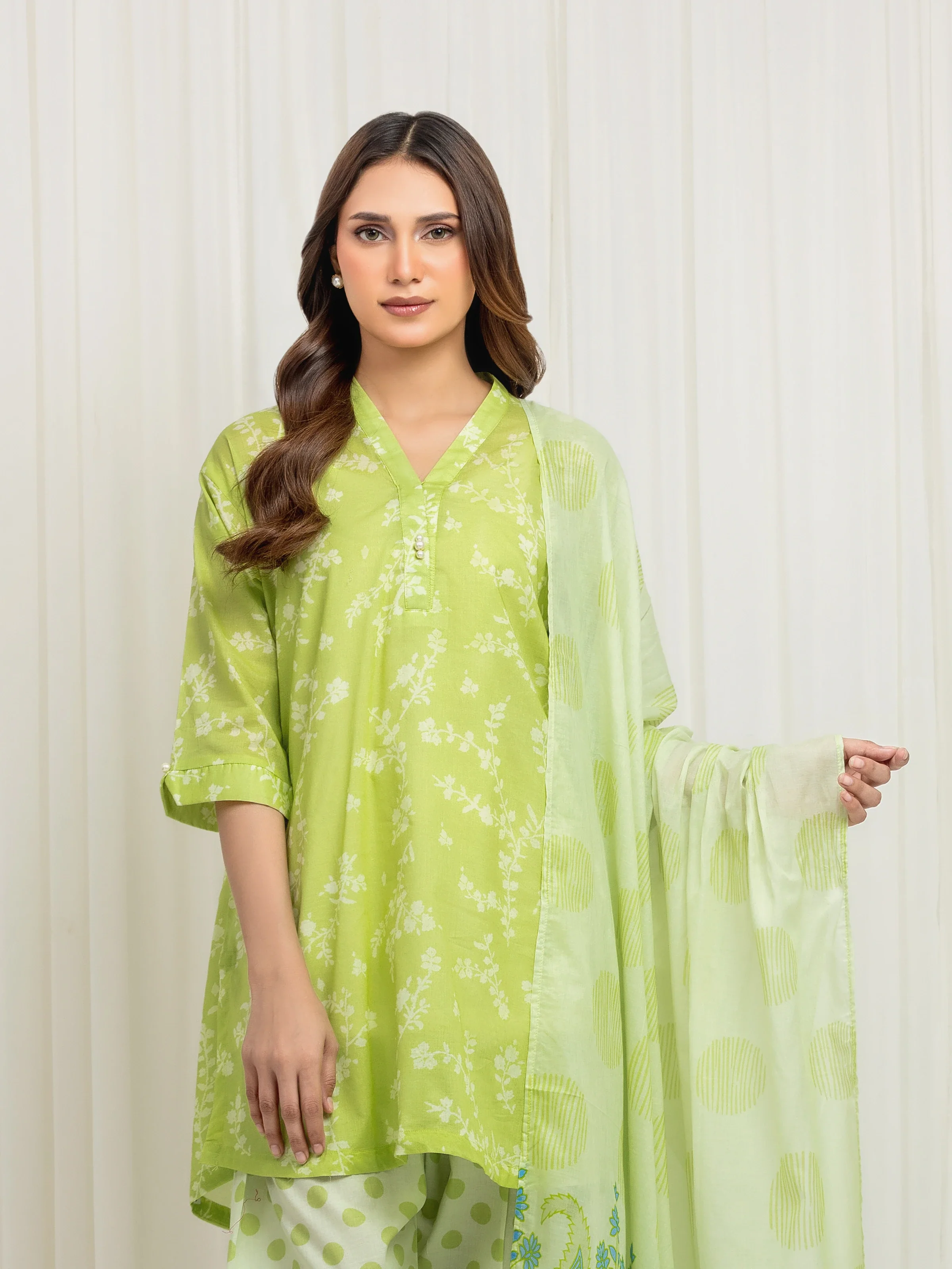 Printed Lawn Shirt Trouser - EWTKP6-86058ST - Image 2