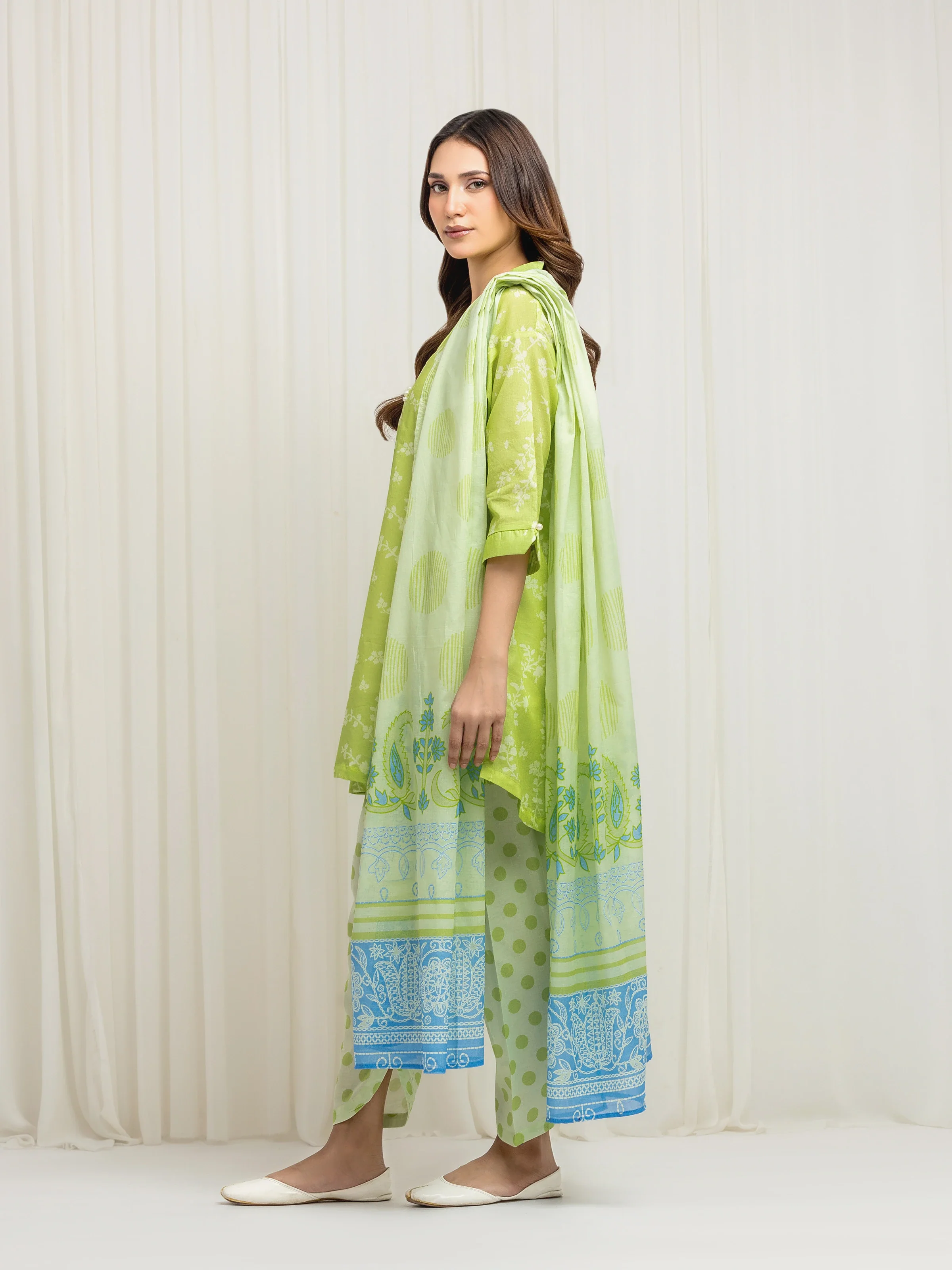 Printed Lawn Shirt Trouser - EWTKP6-86058ST - Image 5