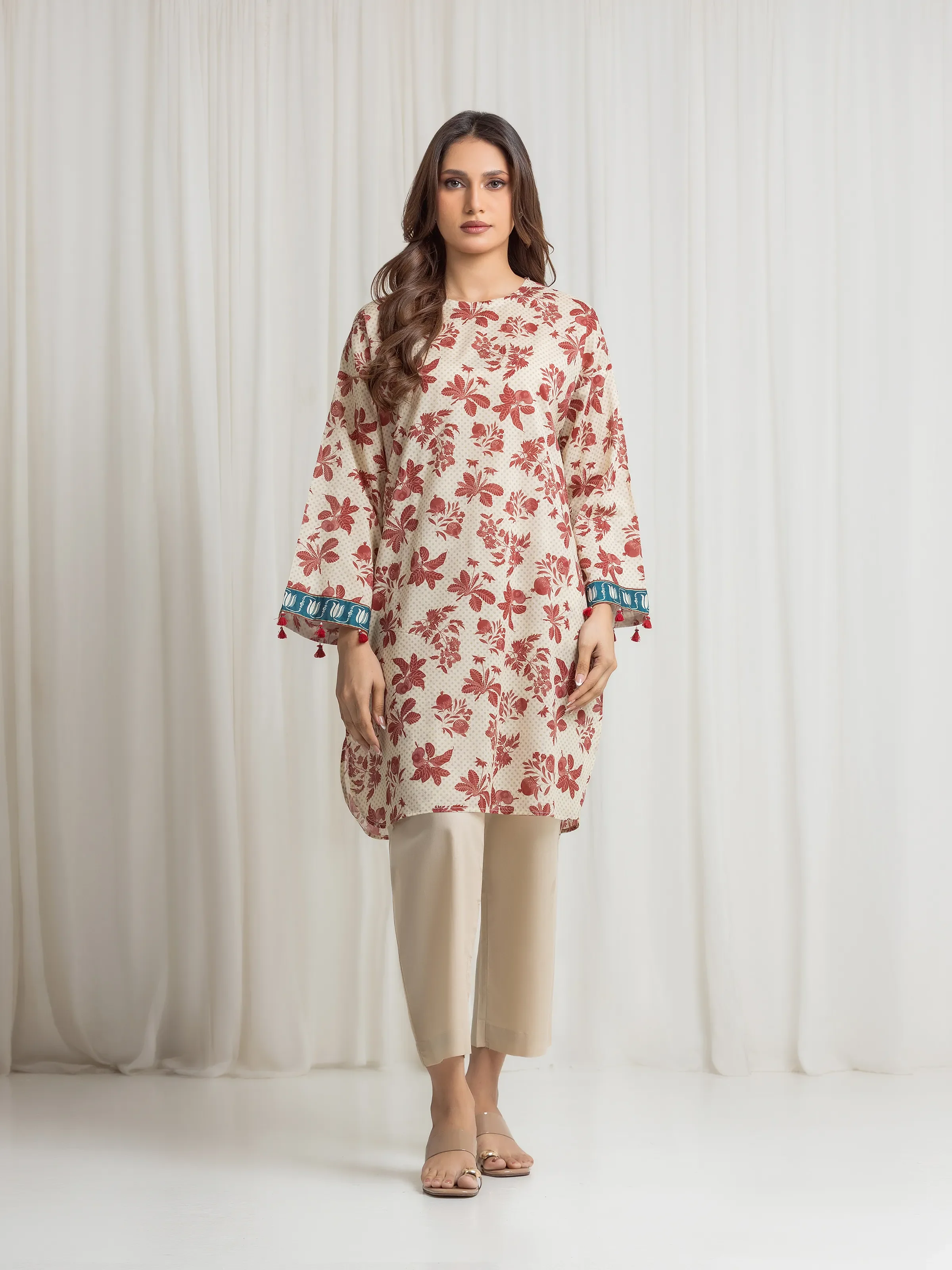 Printed Lawn Shirt Trouser - EWTKP6-86288ST
