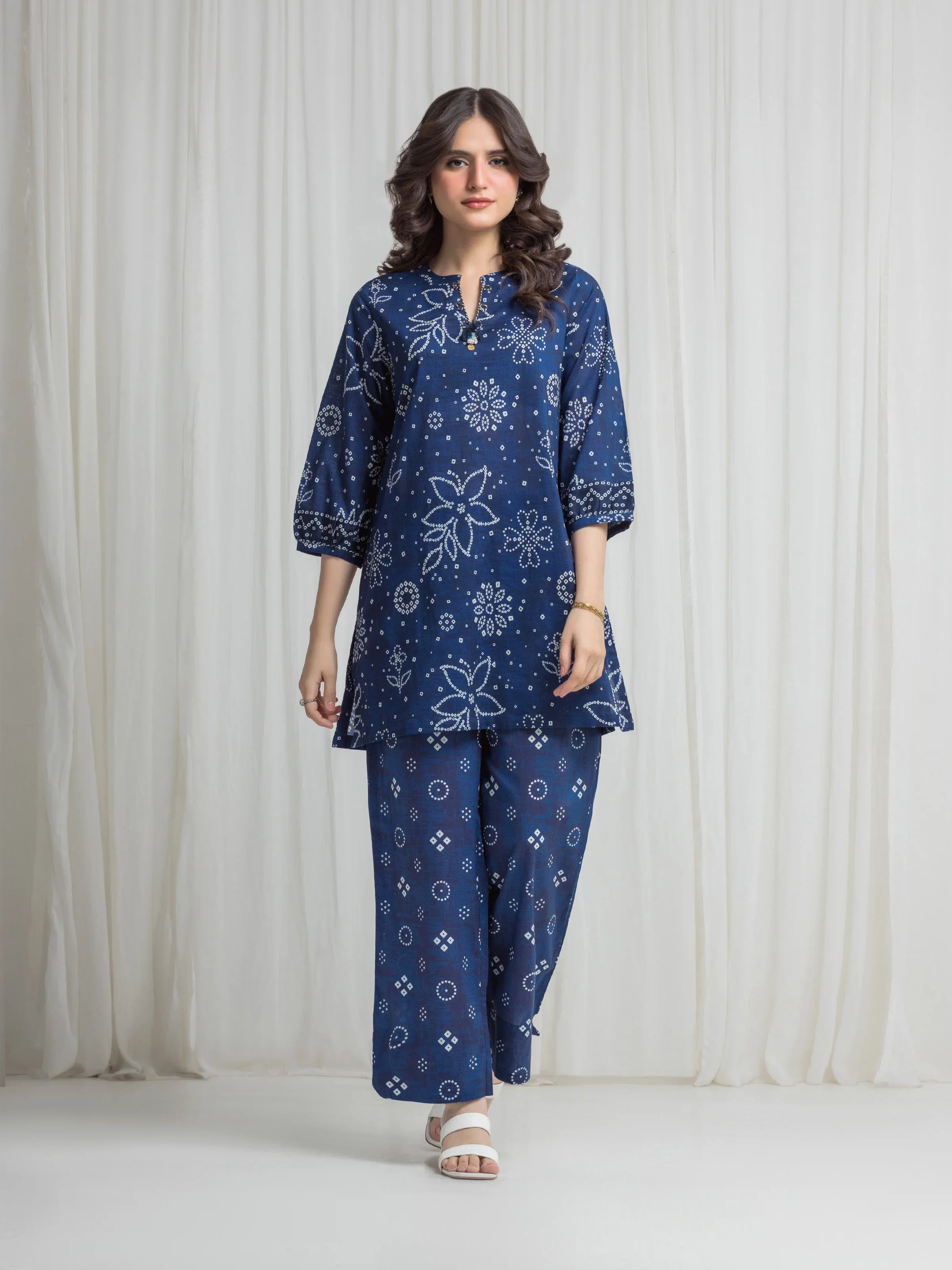 Printed Lawn Co-Ord Set - EWTKP6-86293ST