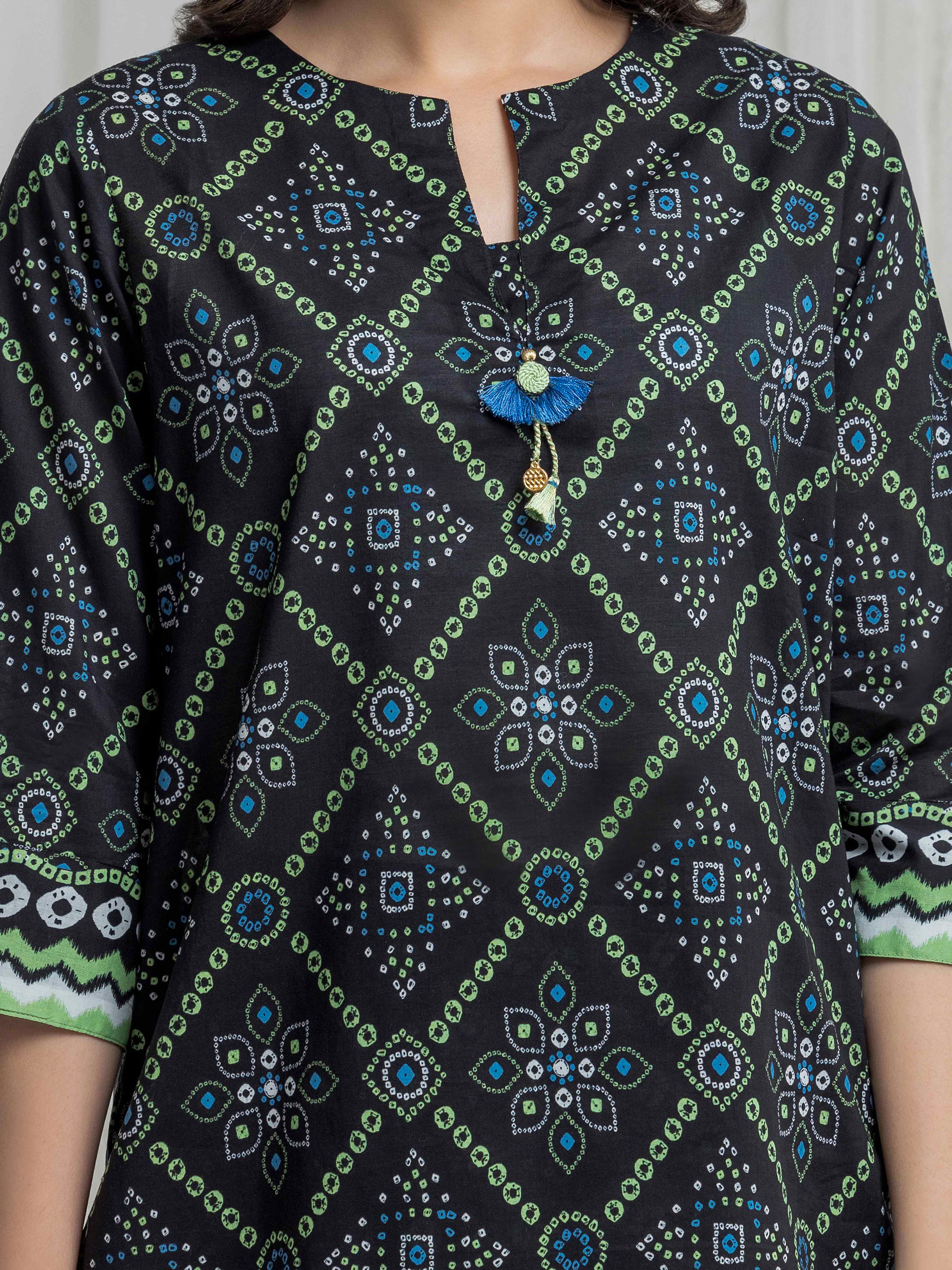 Printed Lawn Co-Ord Set - EWTKP6-86296ST - Image 3