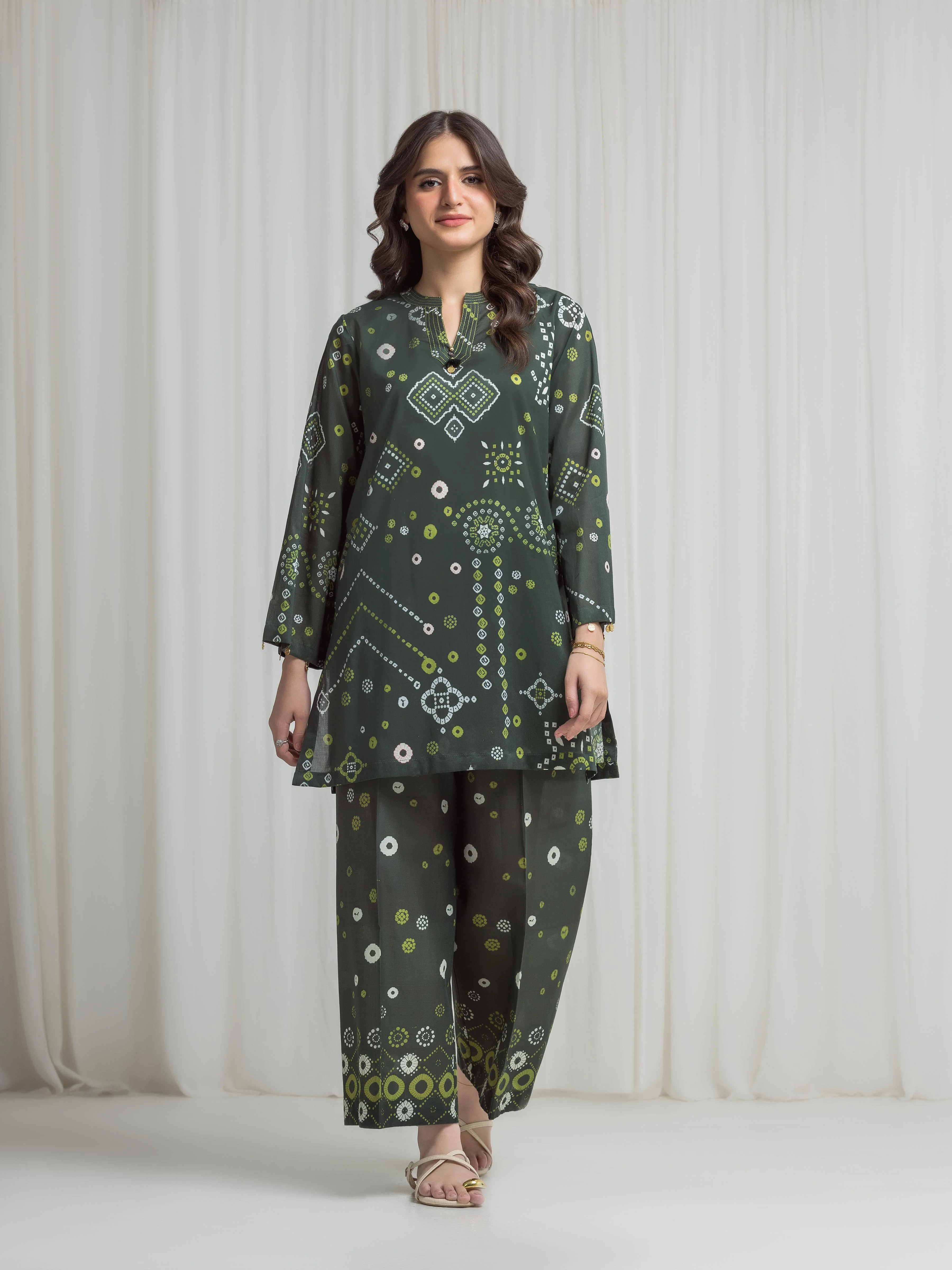 Printed Lawn Co-Ord Set - EWTKP6-86298ST