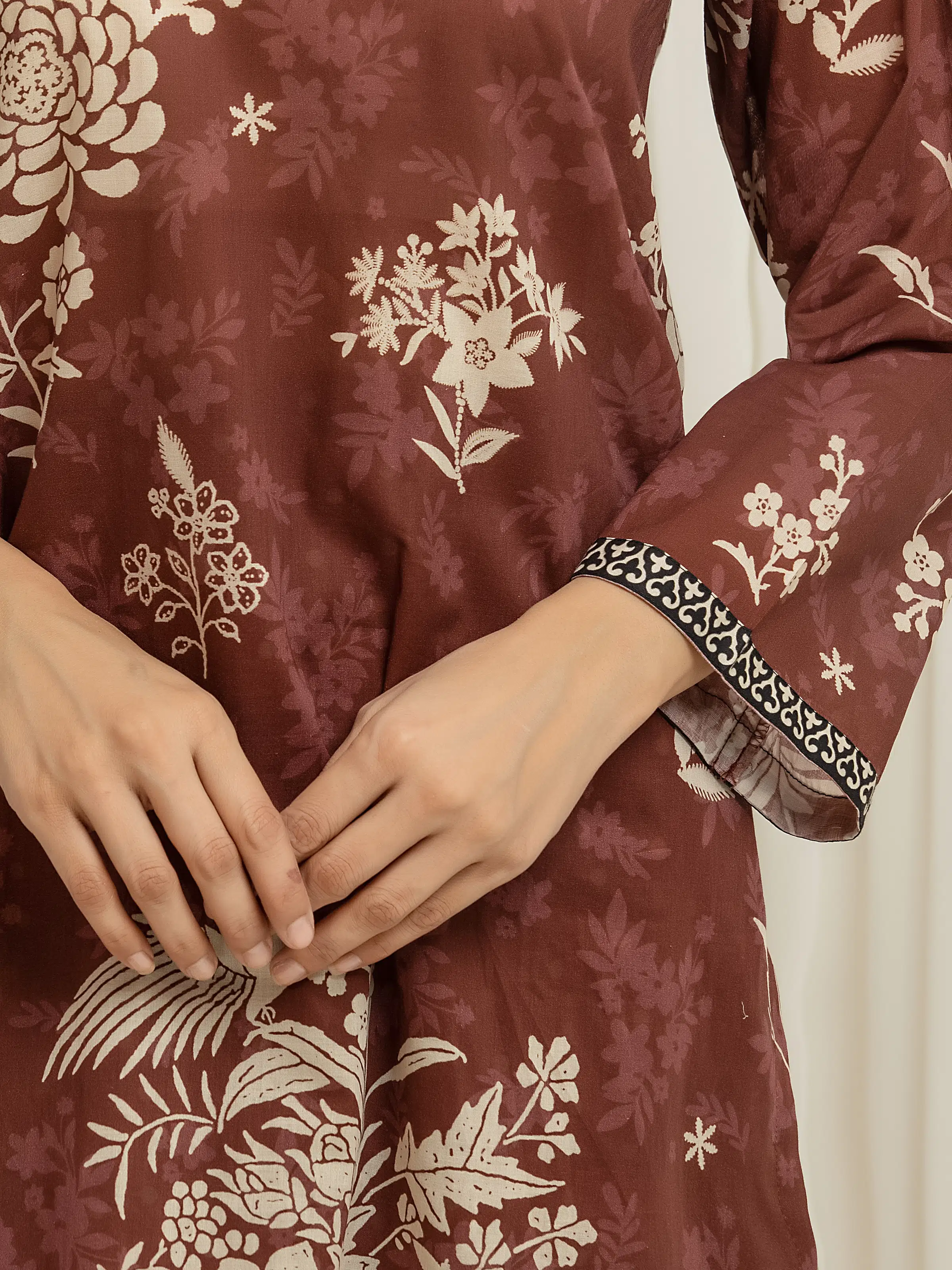 Printed Lawn Suit - EWTKP6-86045-3P - Image 4