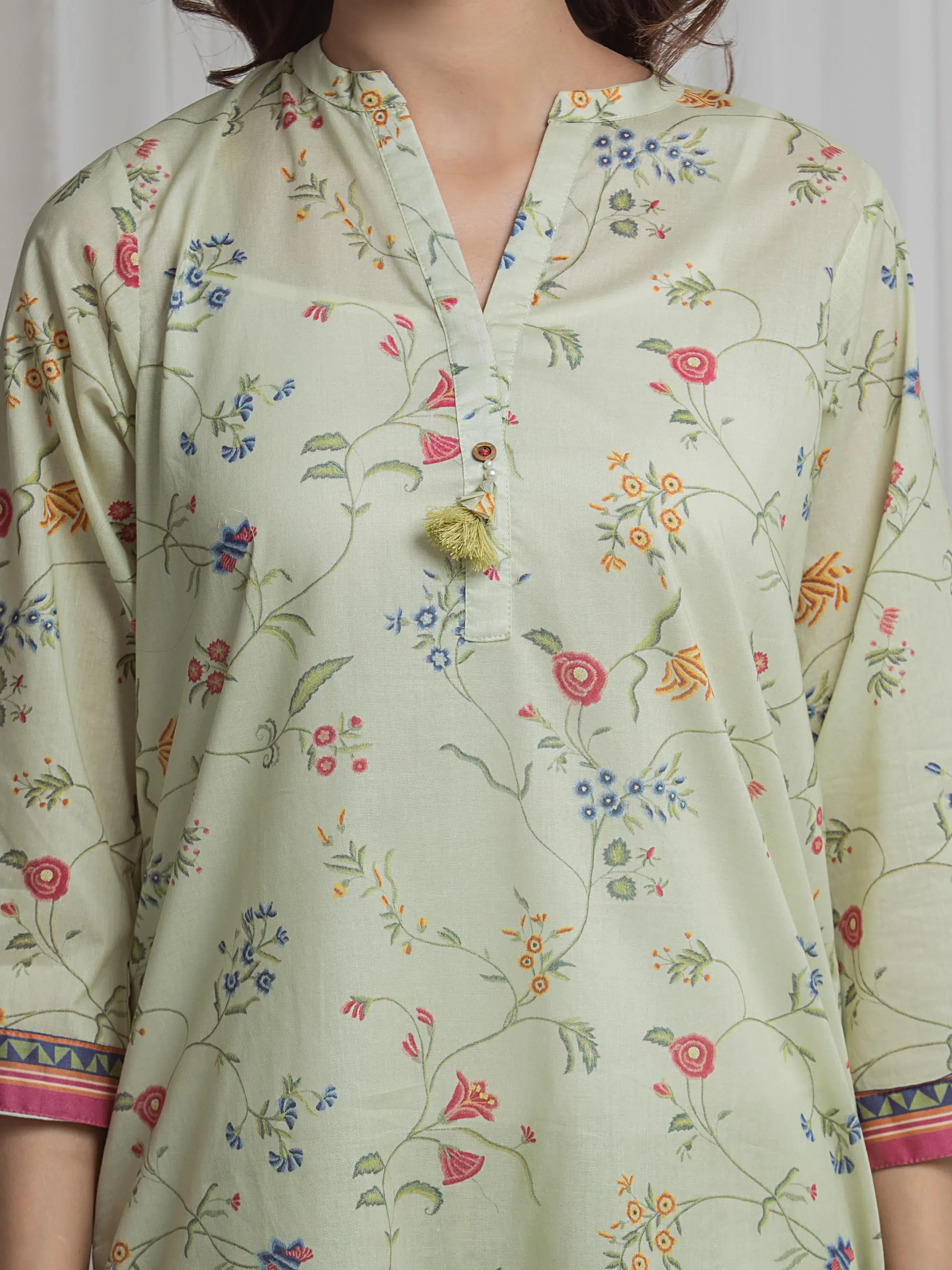 Printed Lawn Suit - EWTKP6-86060-3P - Image 3