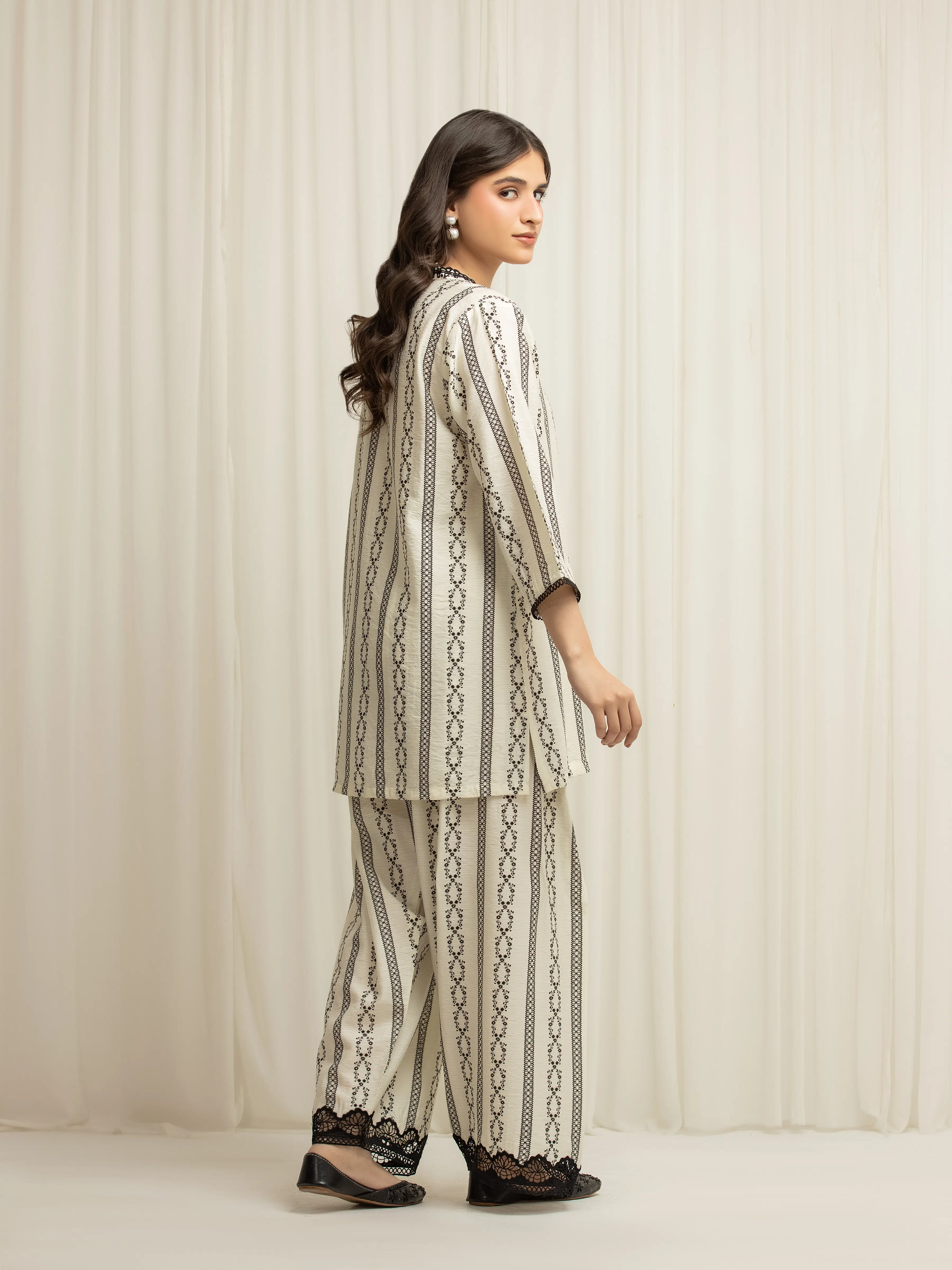 Printed Linen Co-Ord Set - EWTKP6-86144ST - Image 6
