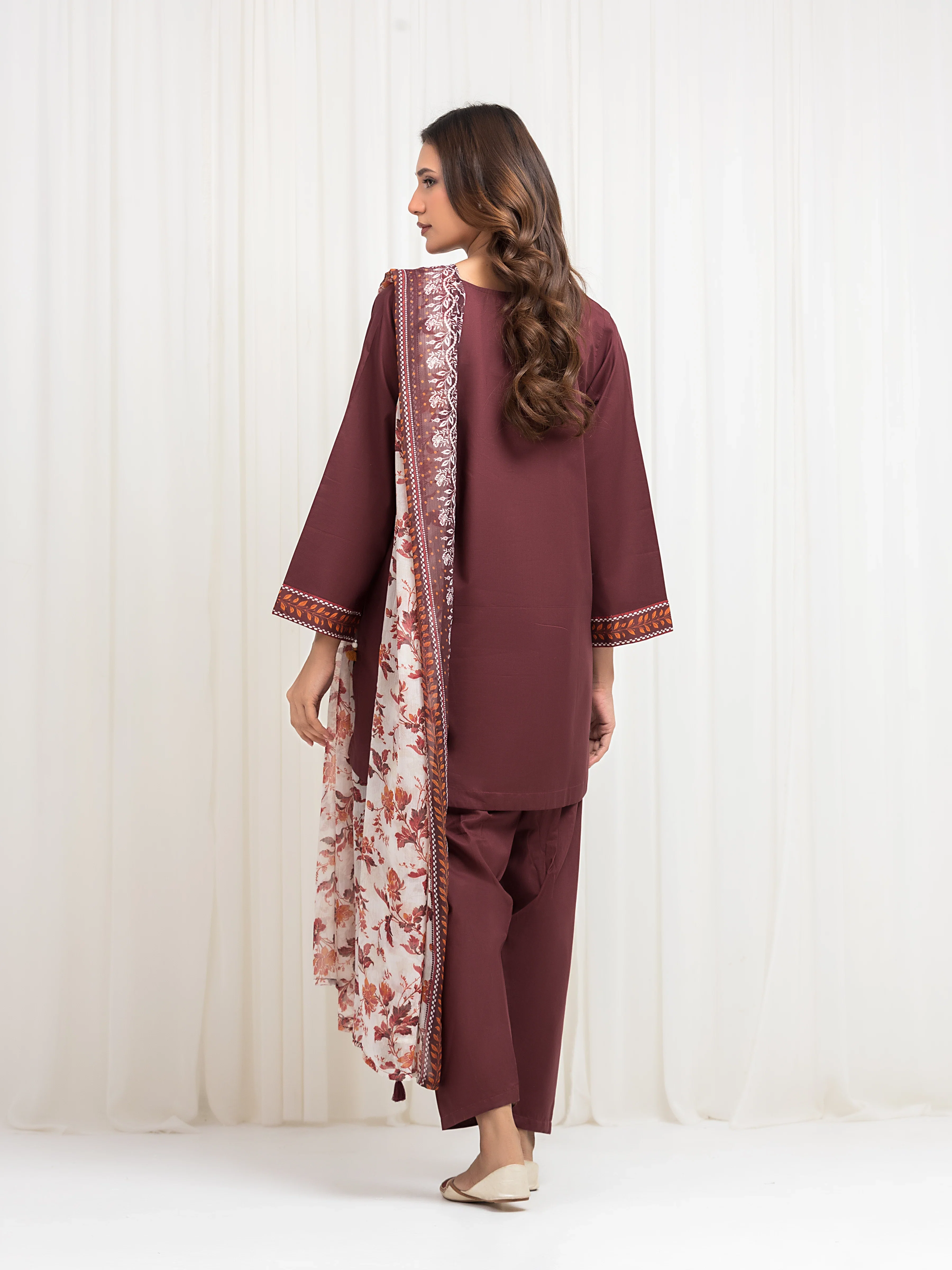 Solid Cambric Suit - EWTKS5-85013-3P - Image 3