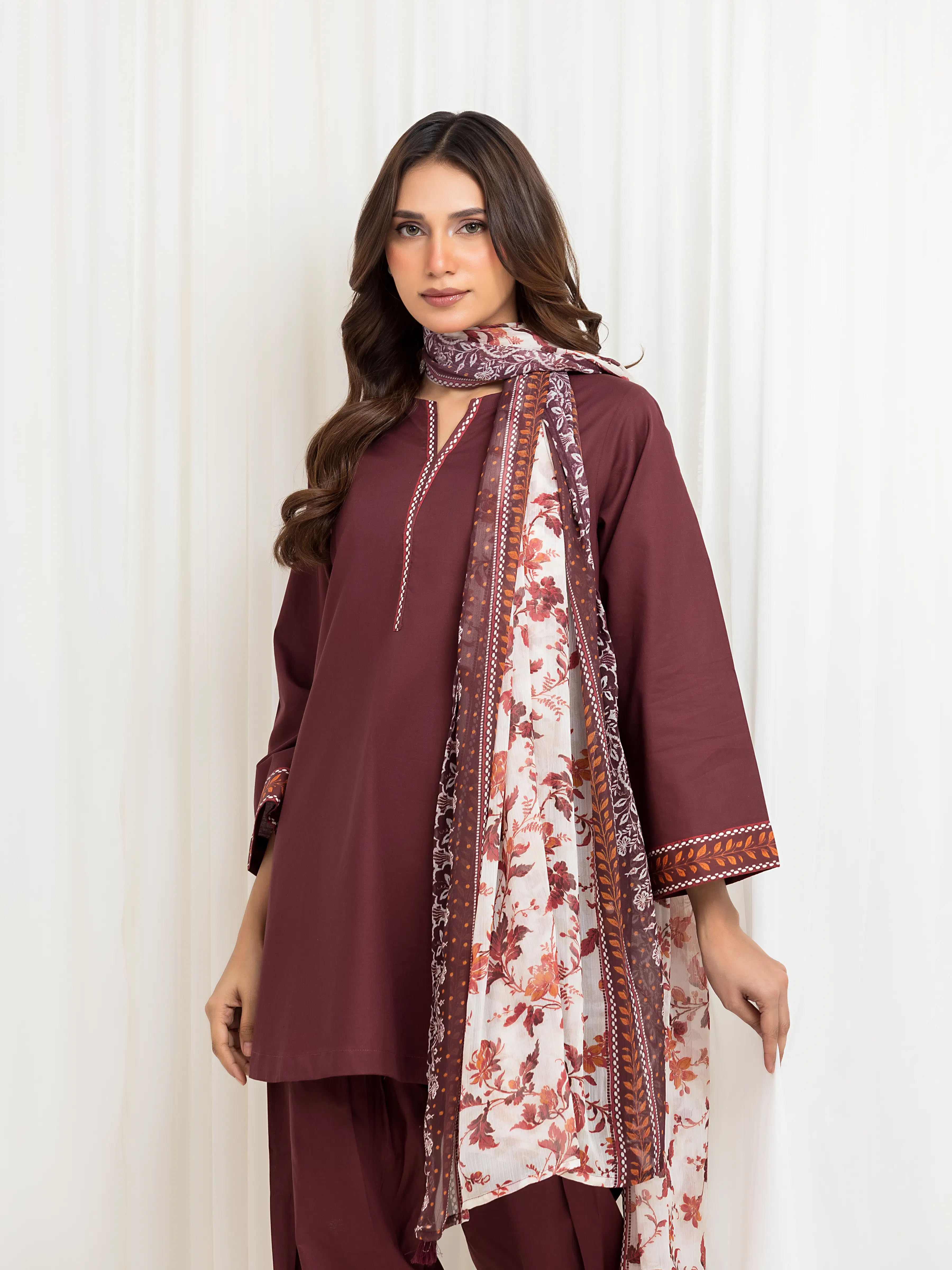Solid Cambric Suit - EWTKS5-85013-3P - Image 4