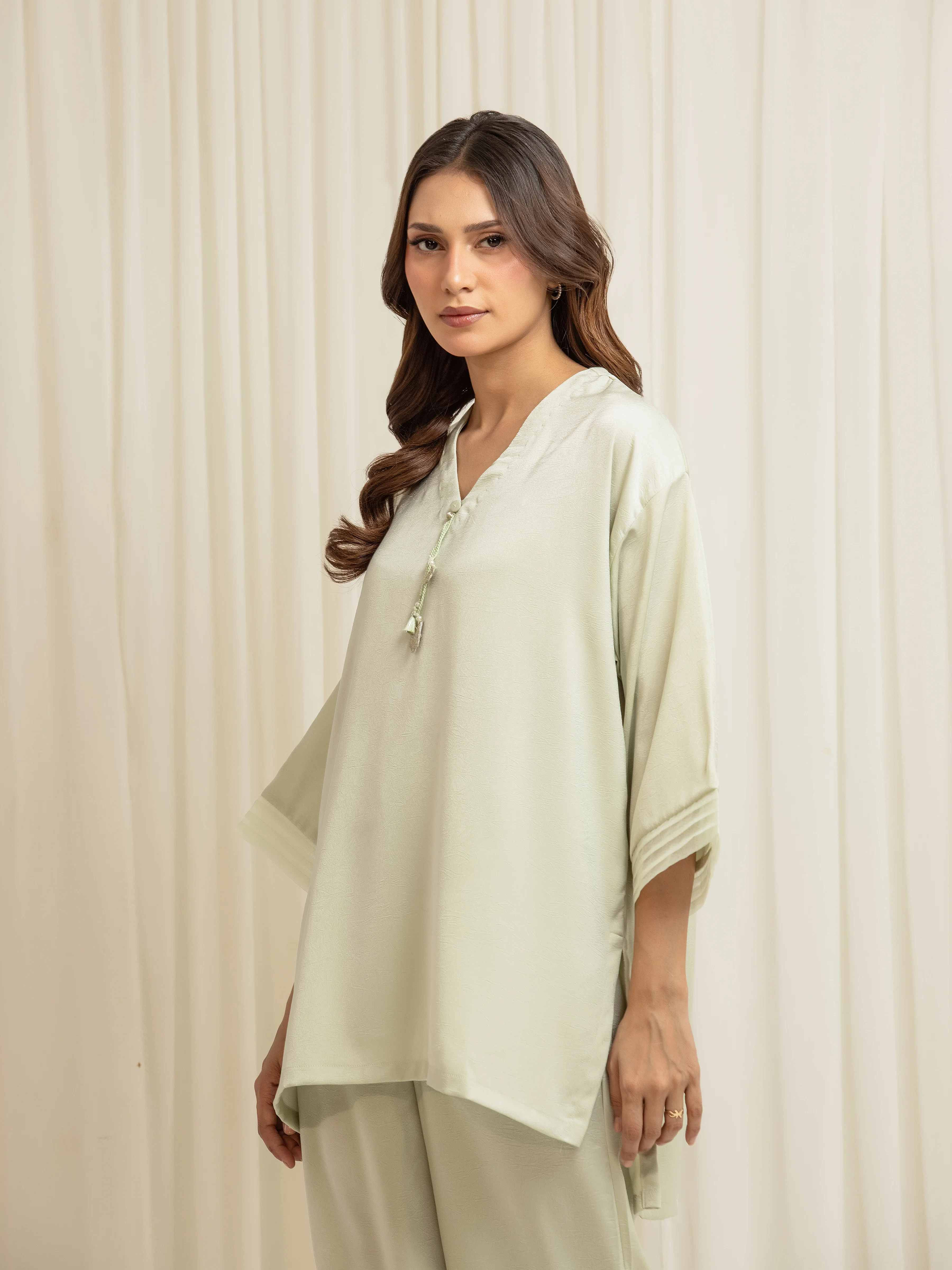 Solid Co-Ord Set - EWTKS6-86099ST - Image 5
