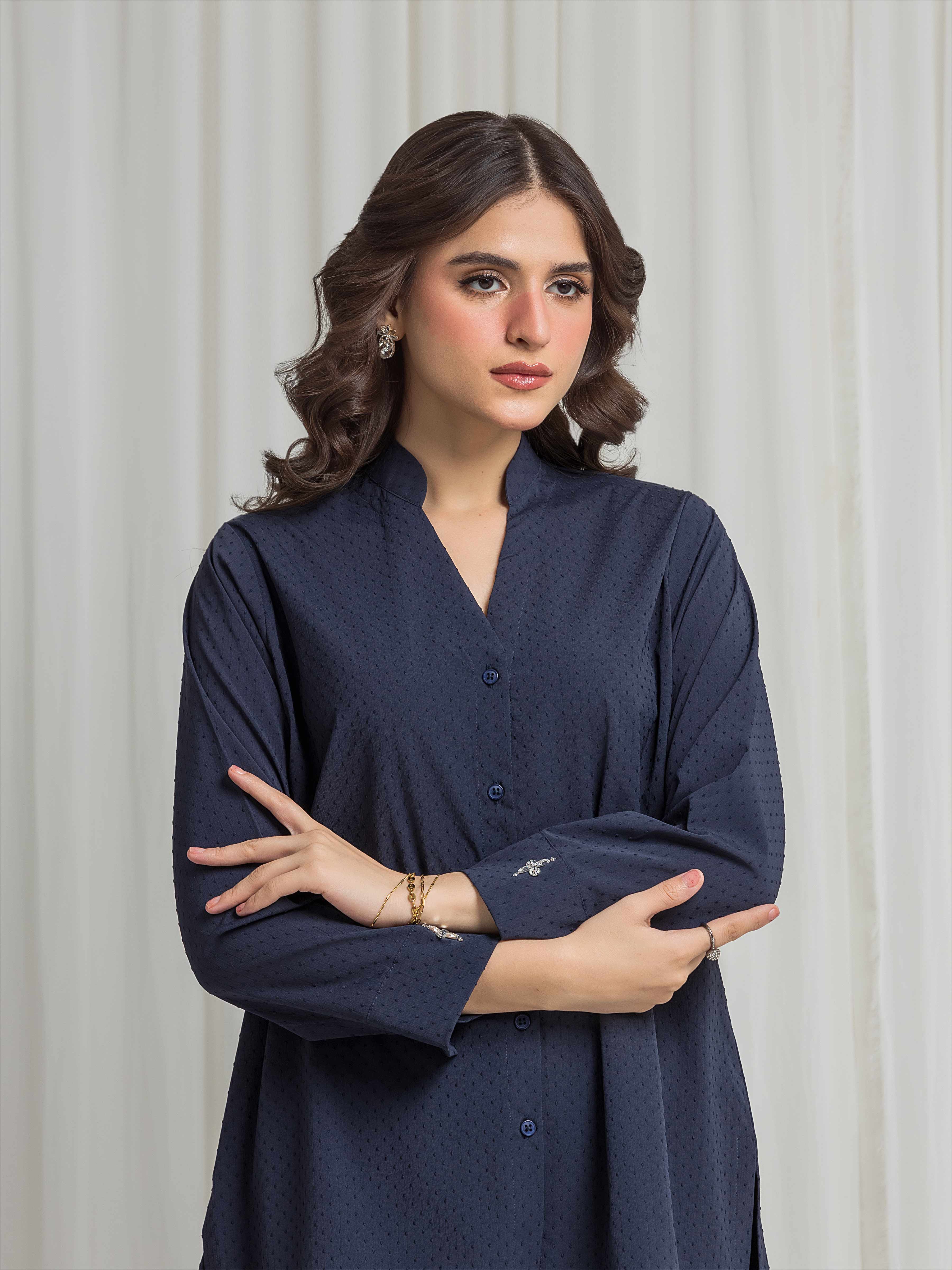 Solid Co-Ord Set - EWTKS6-86249ST - Image 2