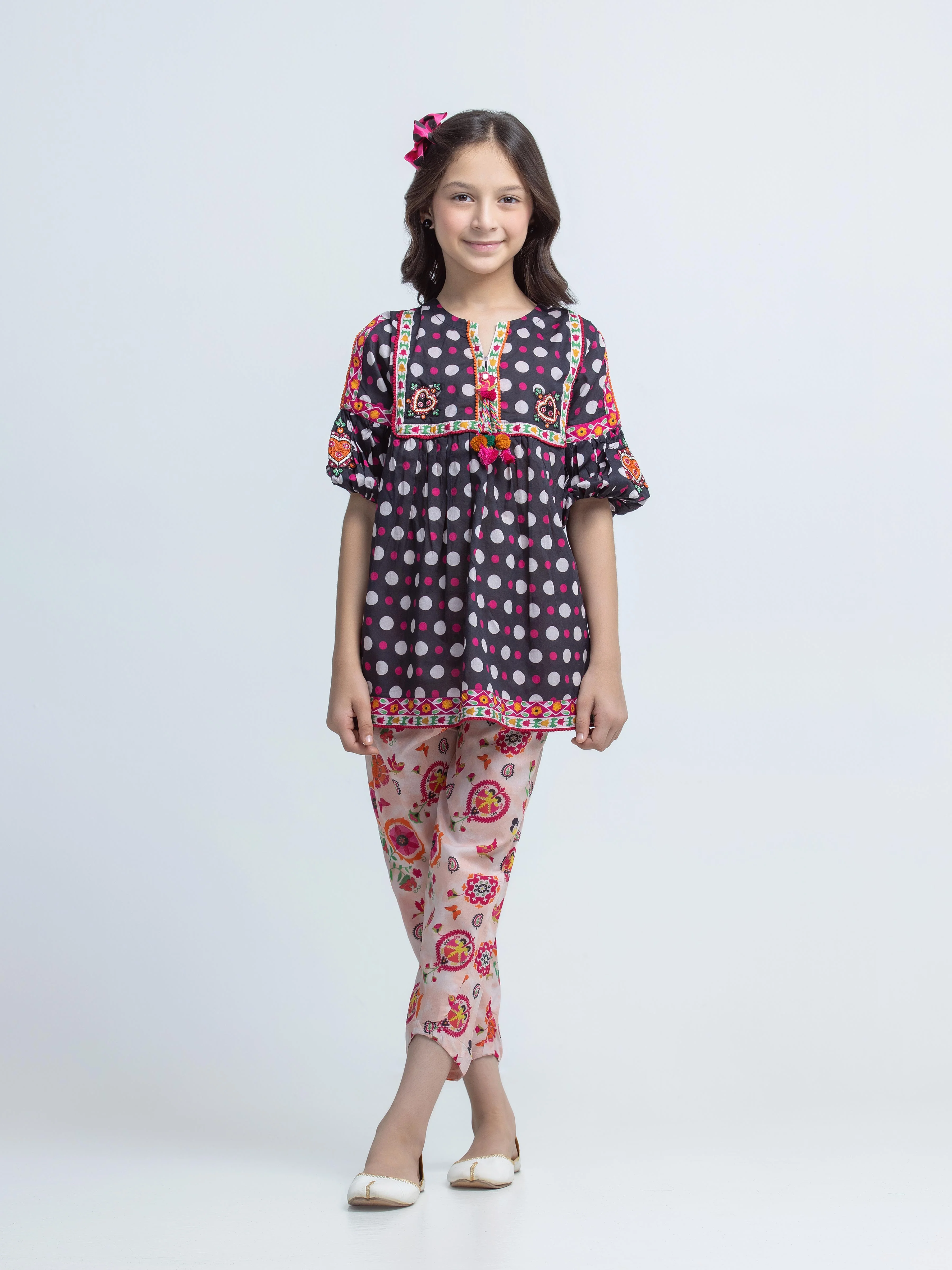 Printed Cambric Co-Ord Set - EGTKEP6-74054ST