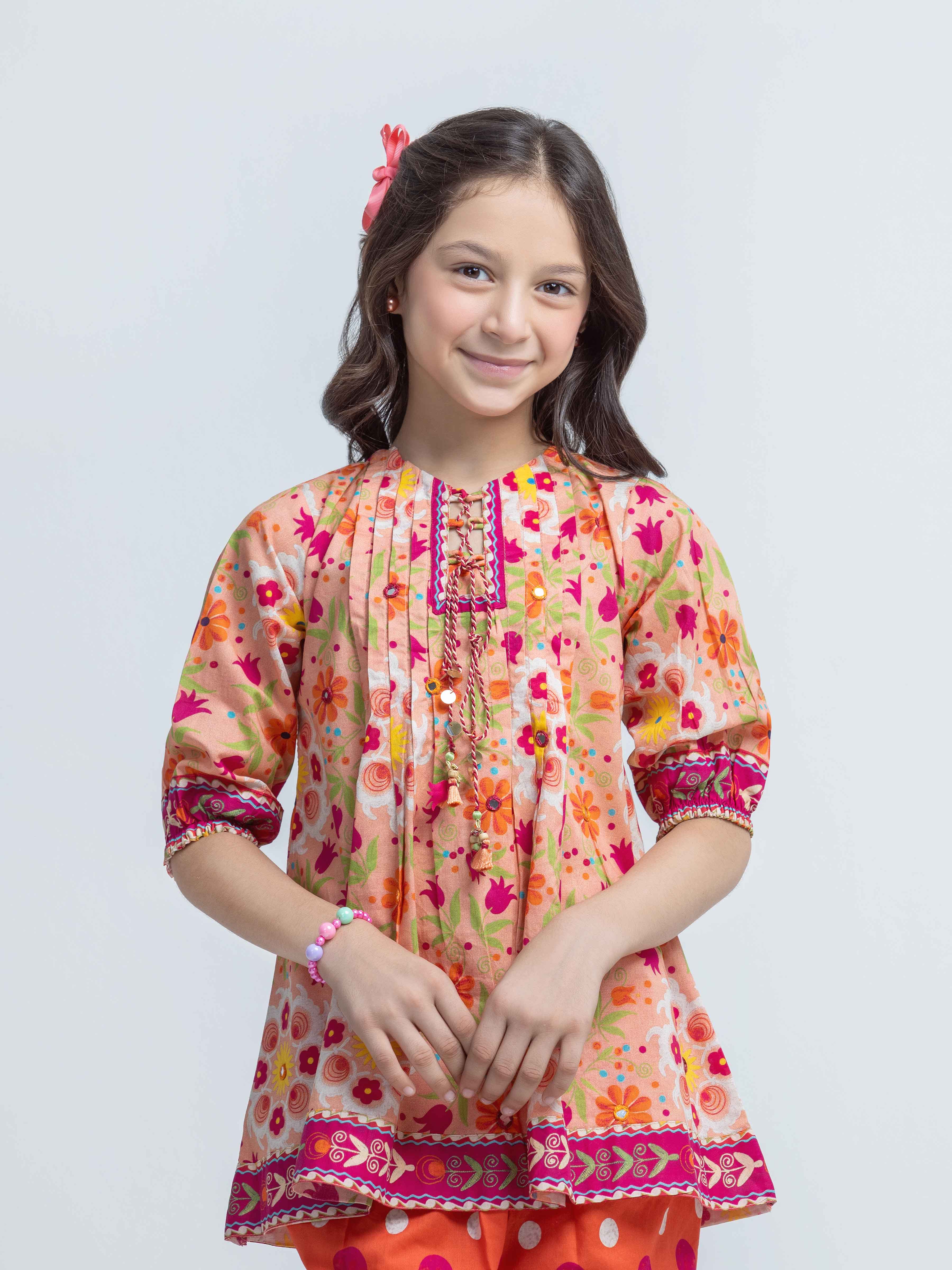 Printed Cambric Co-Ord Set - EGTKP6-74057ST - Image 2
