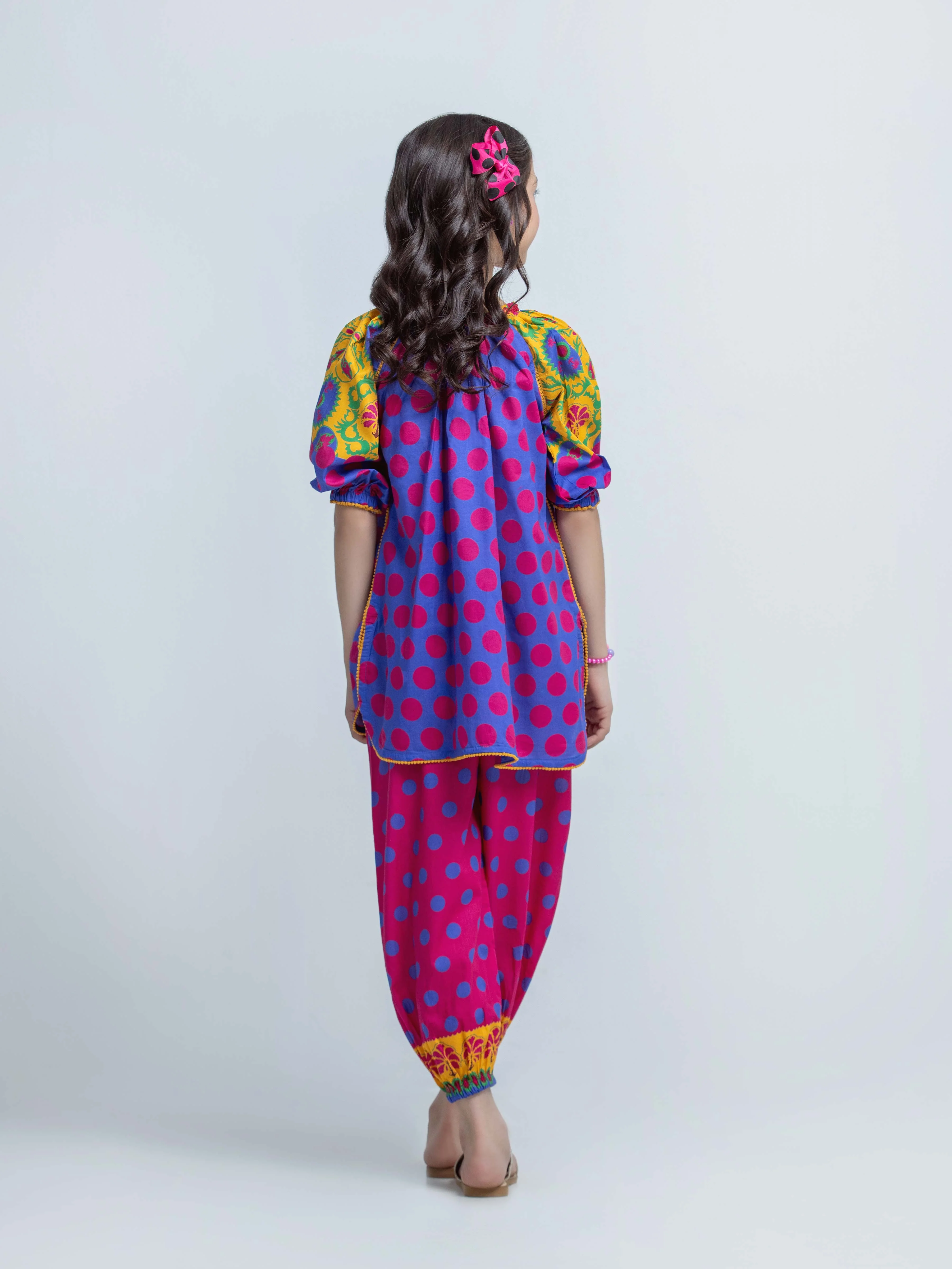 Printed Cambric Co-Ord Set - EGTKP6-74058ST - Image 5