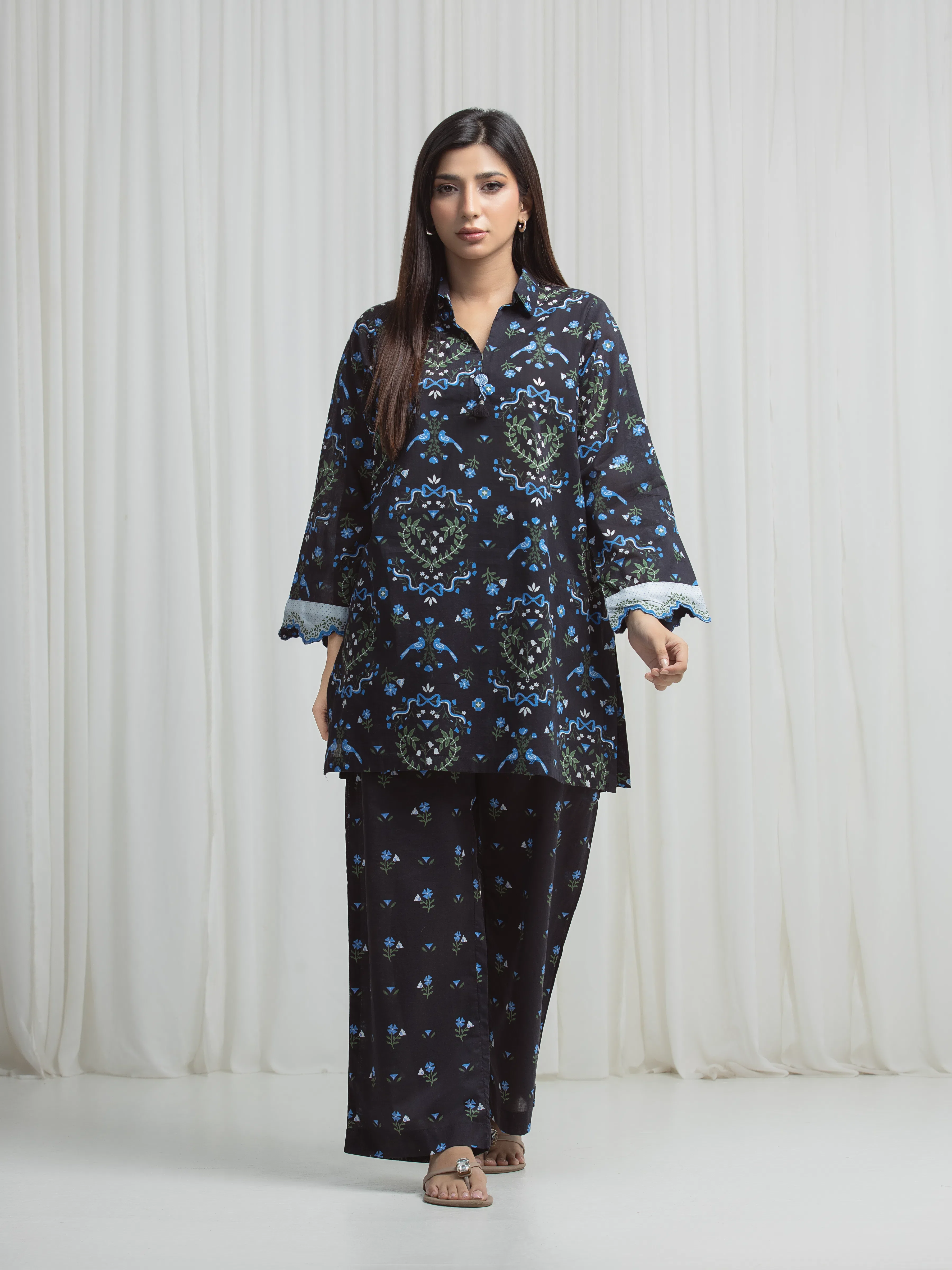 Printed Lawn Co-Ord Set - EWTKP6-86037ST