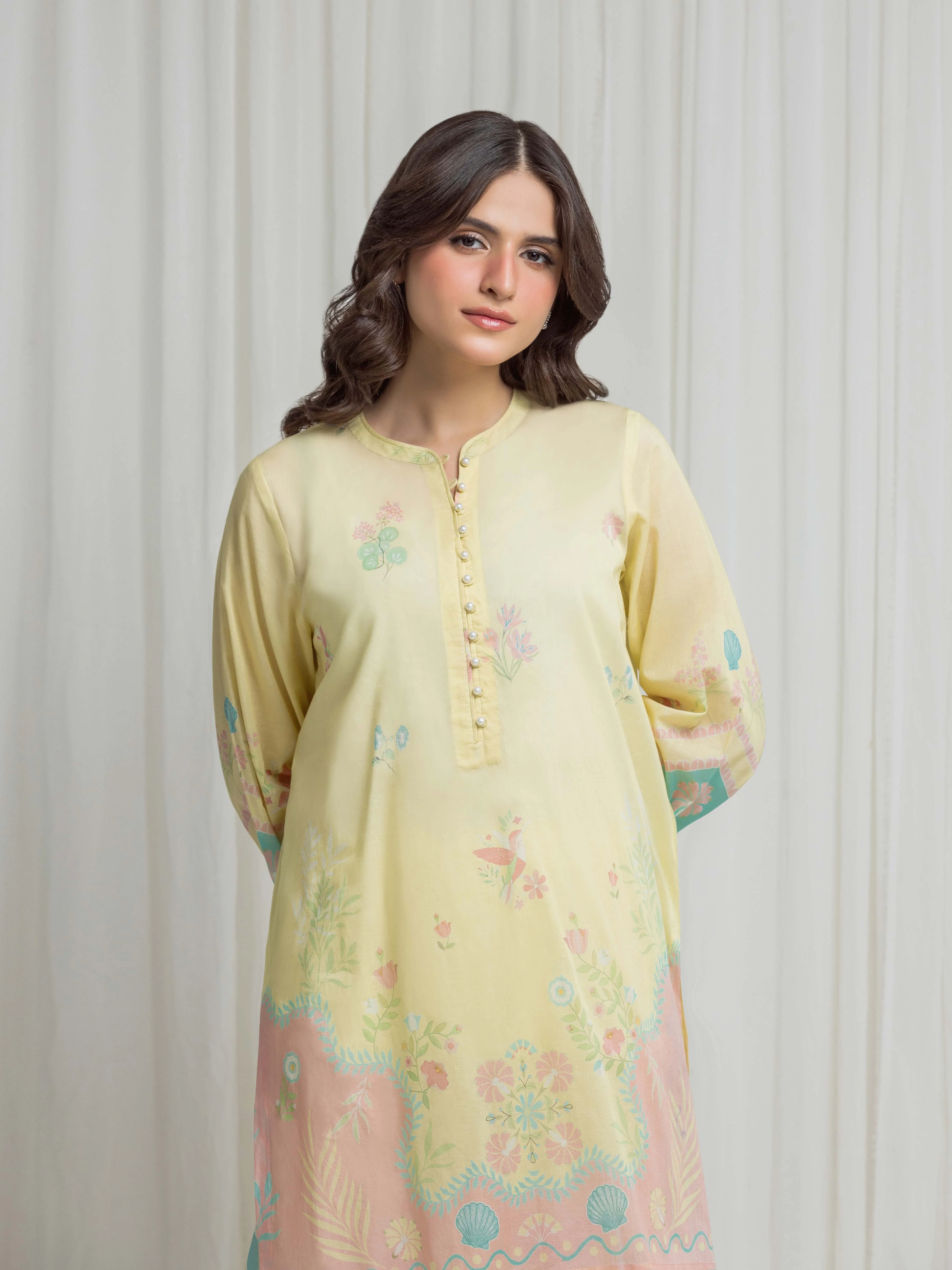 Printed Lawn Co-Ord Set - EWTKP6-86044ST - Image 2