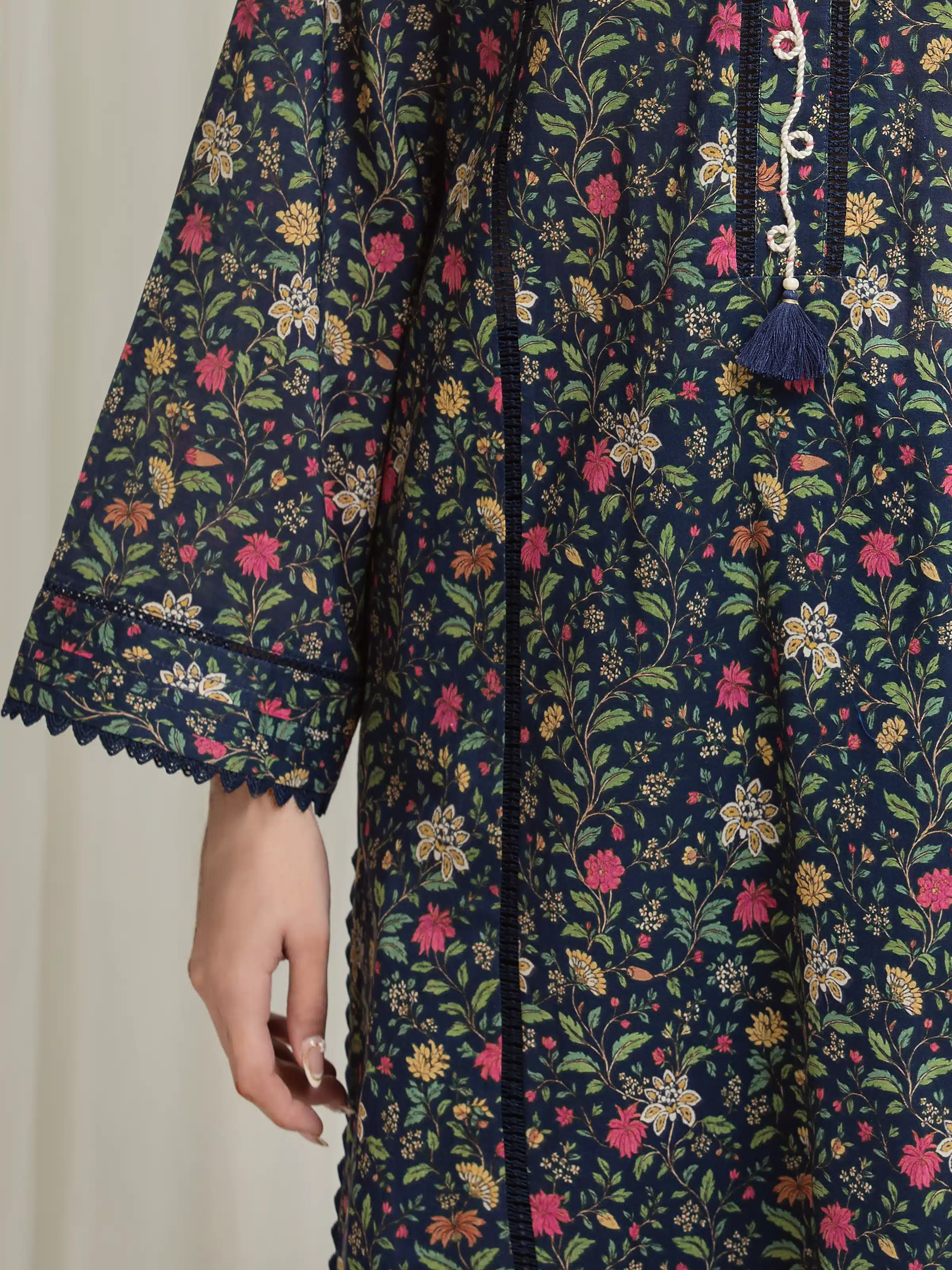 Printed Lawn Suit - EWU6A1-36714-3P - Image 3