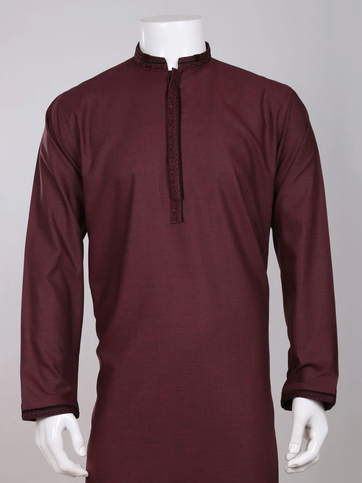 Shalwar Kameez - 40309-W Mens Shalwar Suit